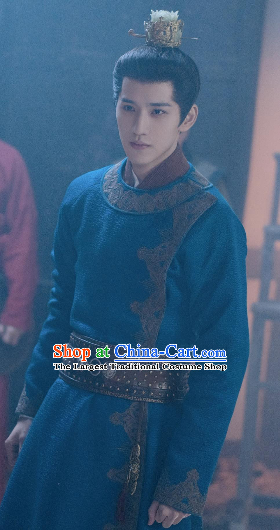 Chinese Wuxia TV Series The Legend of Heroes Prince Yang Kang Clothing Ancient China Noble Childe Costume Complete Set