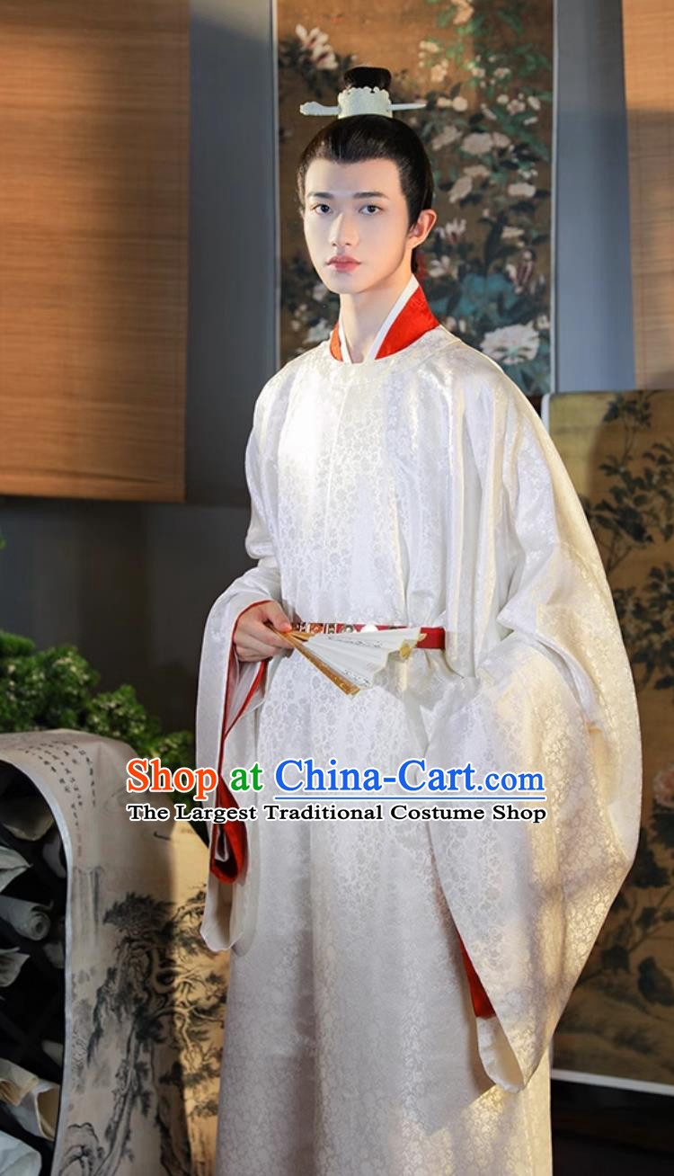 Ancient China Royal Prince Hanfu Chinese Song Dynasty Noble Childe Costume Traditional Male Clothing