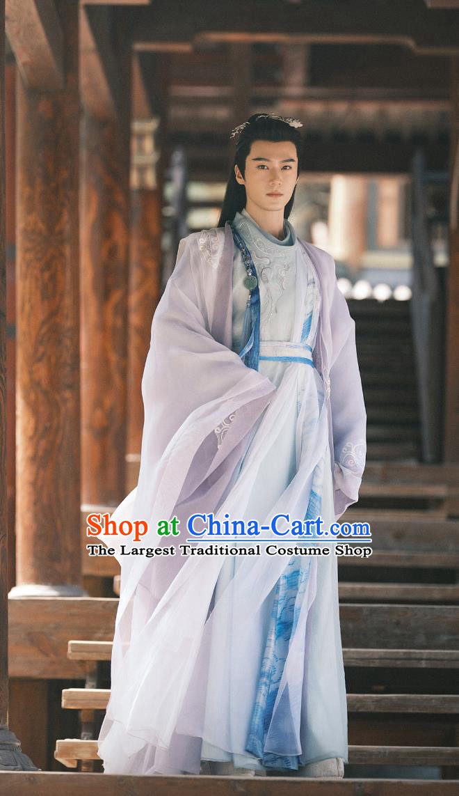 Ancient China Young Childe Clothing Chinese TV Series Fox Spirit Matchmaker Red Moon Pact Demon Ghost Yan Ru Shan Costume