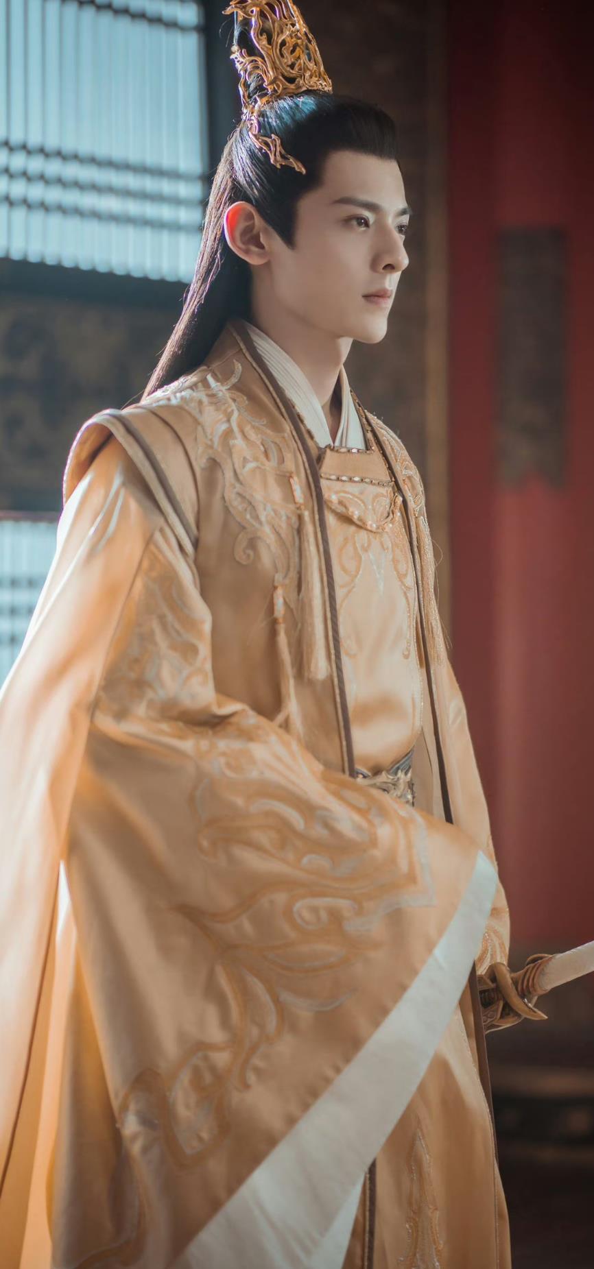 Ancient China Royal Prince Clothing Chinese TV Drama Dashing Youth Childe of Langya Xiao Ruo Feng Garment Costume