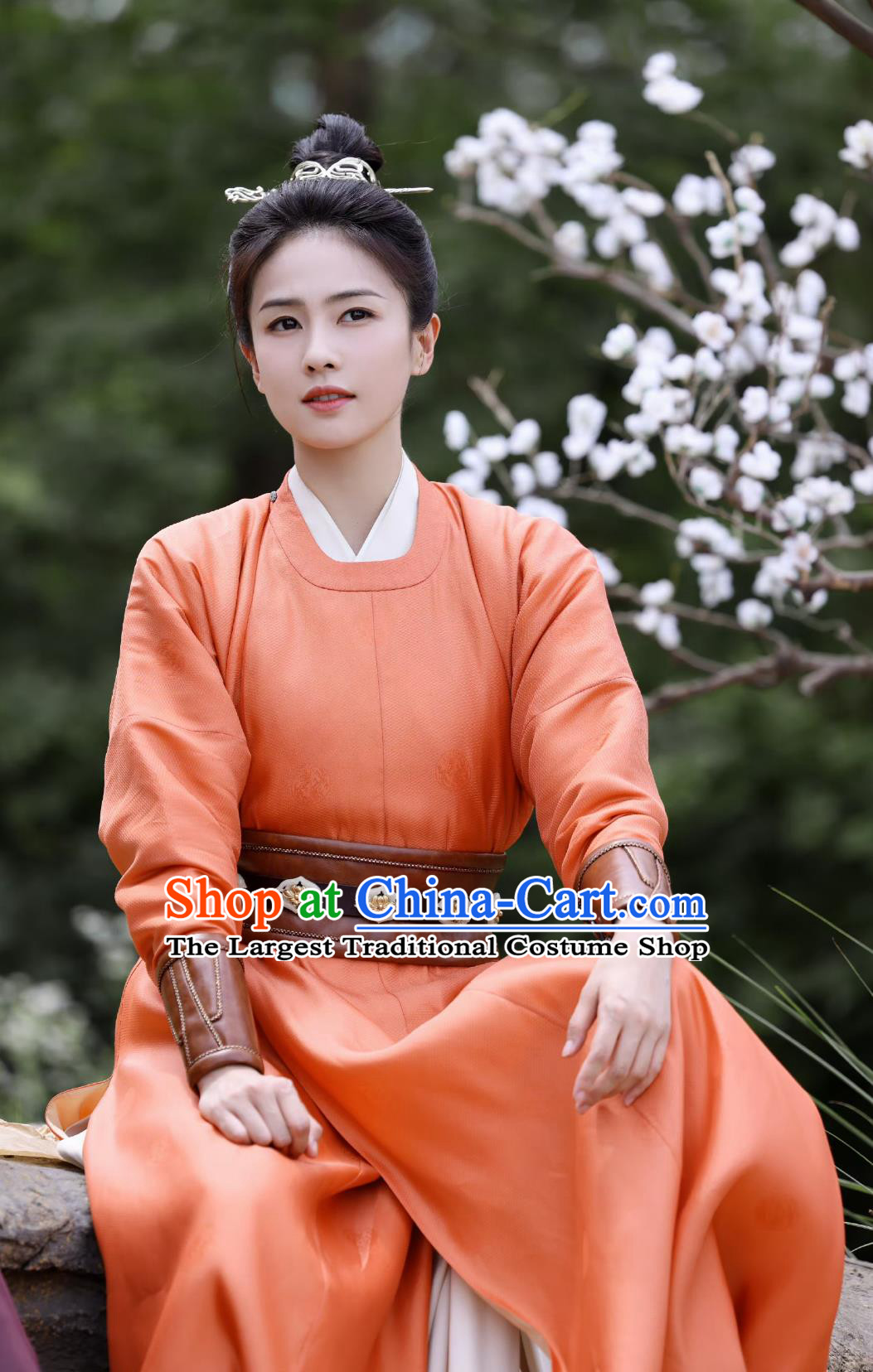 Ancient China Swordswoman Clothing Chinese TV Drama Story of Kunning Palace Heroine Jiang Xue Ning Garment Costume