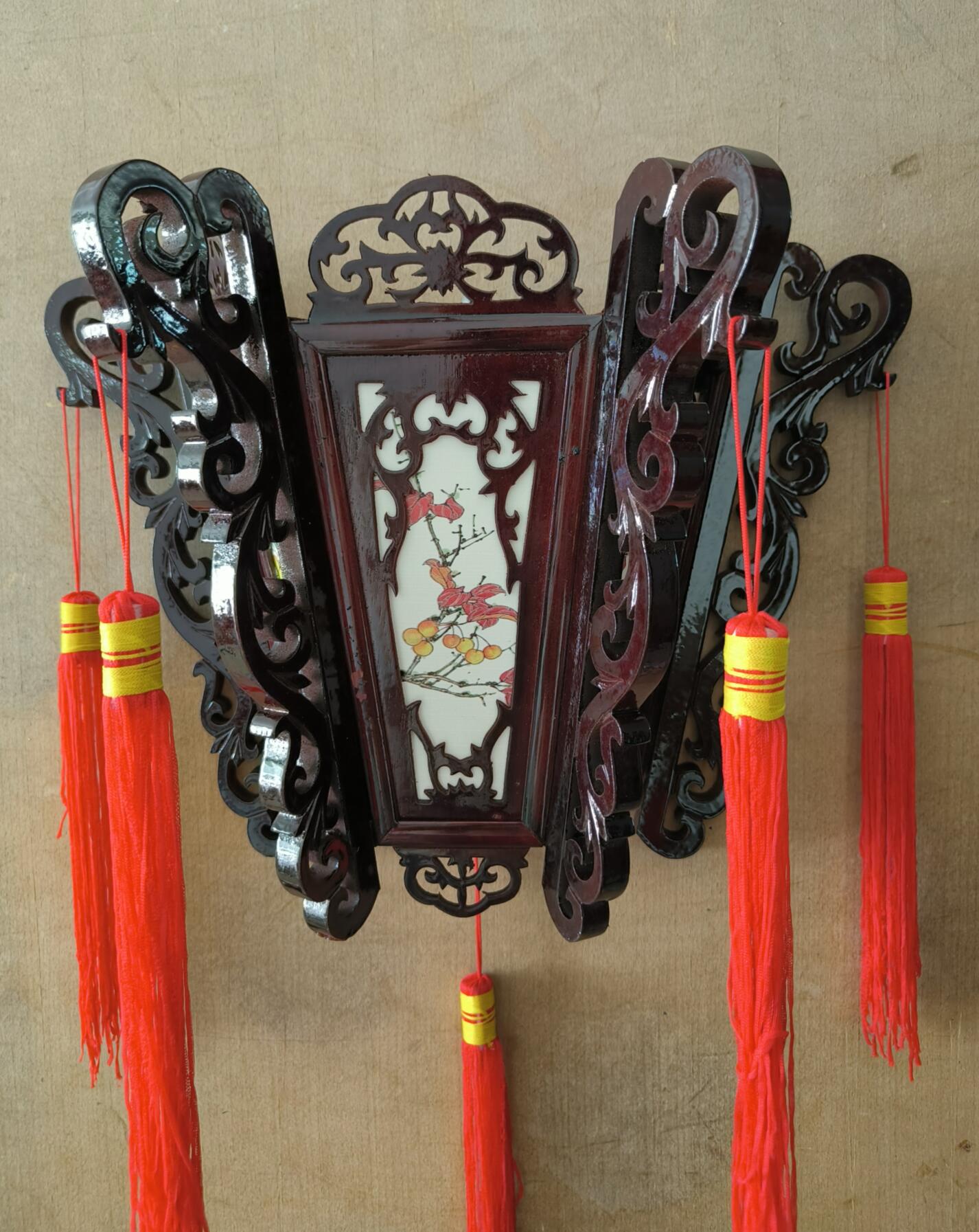 Traditional Chinese Lantern Handmade Wood Palace Lantern China Wall Lamp