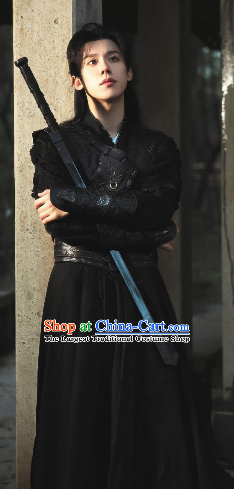 Chinese TV Series White Cat Legend Swordsman Zhou Qi Costume Ancient China Tang Dynasty Young Warrior Clothing