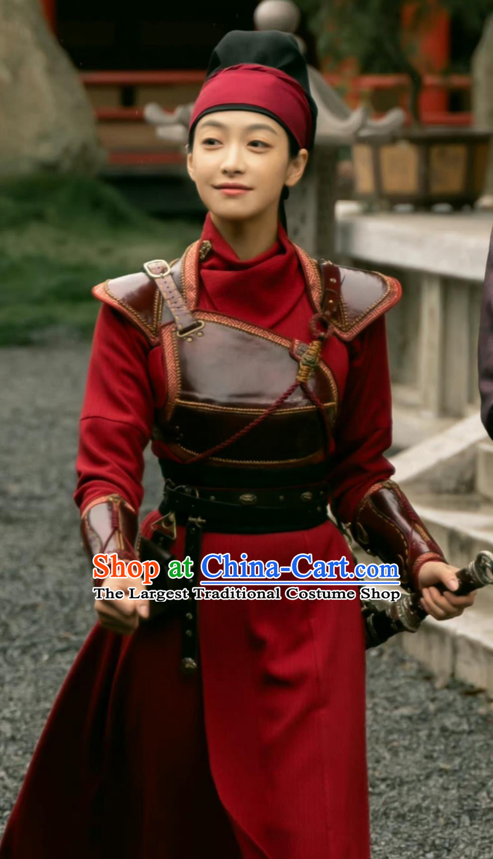 Traditional Tang Dynasty Palace Guard Clothing Ancient Chinese Warrior Costume TV Drama Wind Rises in Luoyang Wu Si Yue Outfit