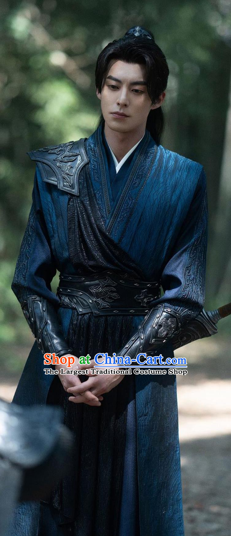 Ancient China Hero Clothing Traditional Chinese Hanfu TV Series Guardians of the Dafeng Young Warrior Xu Qi An Costume