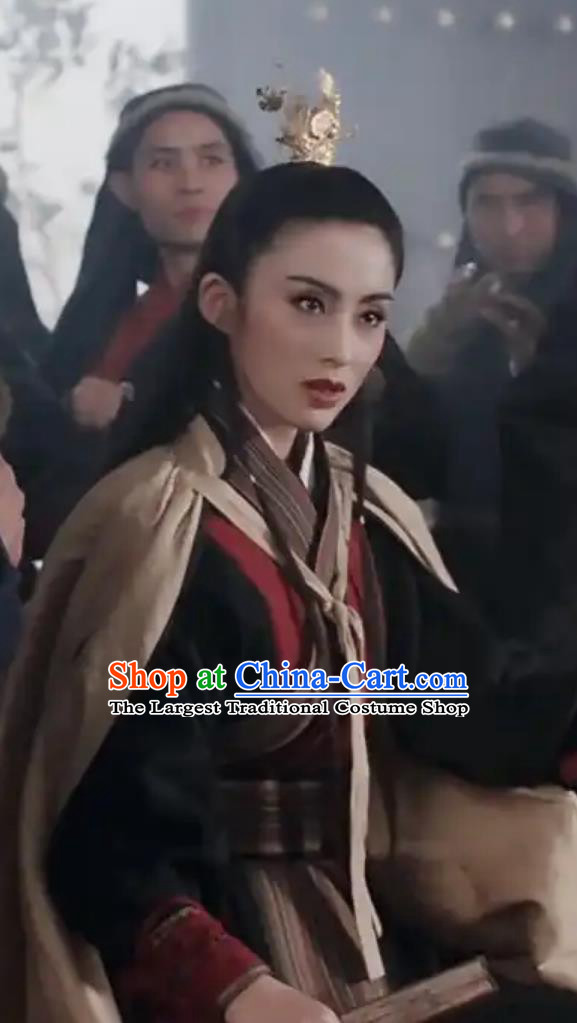 The Heaven Sword And Dragon Saber Demon Cult Leader Zhao Min Outfit Film Ancient Costume Cosplay Wuxia Outfit