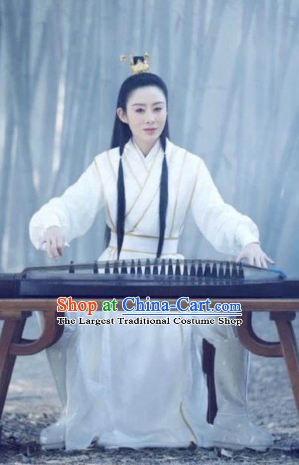 Cosplay Chinese Wuxia Hero Outfit The Heaven Sword And Dragon Saber Demon Cult Leader Zhao Min Clothing Film Ancient Costume