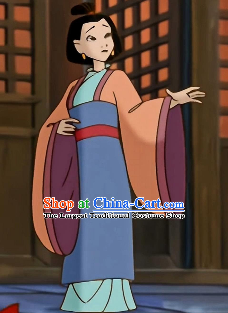The Legend Of Nezha Madam Yin Costume Ancient Chinese Noble Woman Clothing Traditional Hanfu