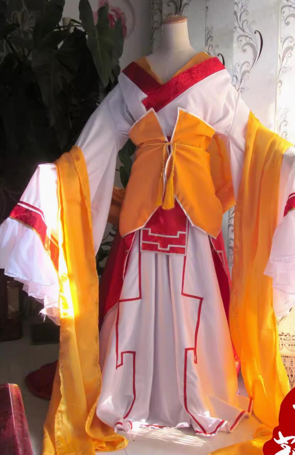 APH Hetalia Chess Version Wang Yao Cosplay Costume Traditional Empress Hanfu Dress