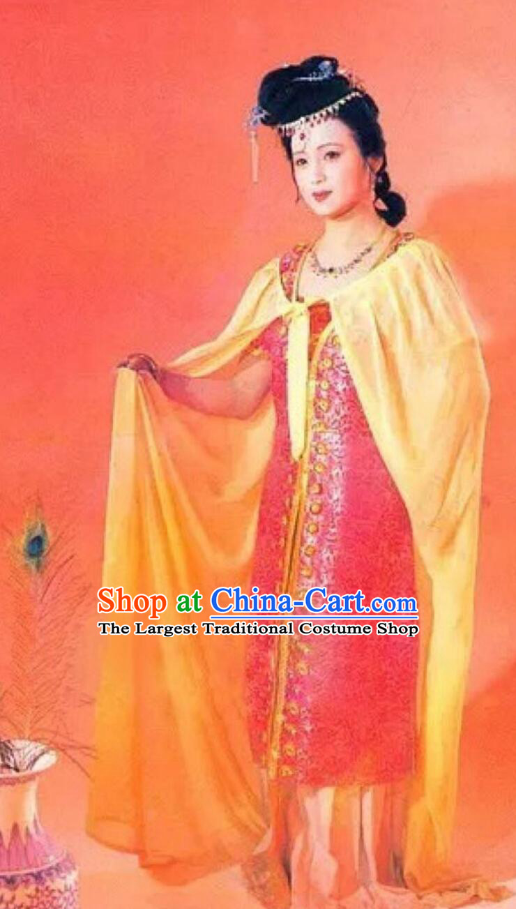 the Twelve Hairpins of Jinling Qin Keqing Dress Chinese Drama A Dream in Red Mansions Clothing Traditional Hanfu Ancient Noble Woman Costume
