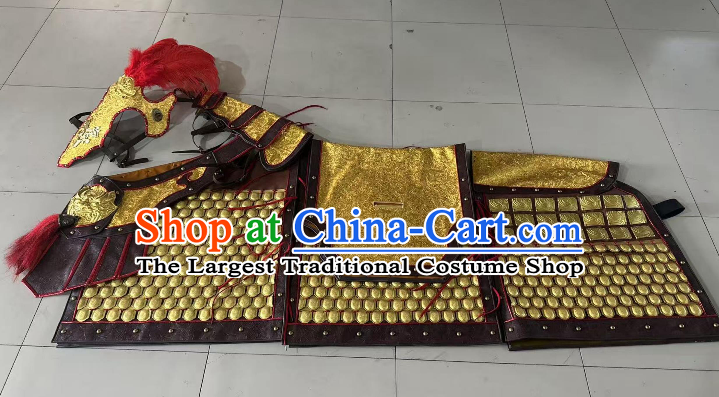 Ancient Chinese War Horse Armor Mongolian Horse Armor Set