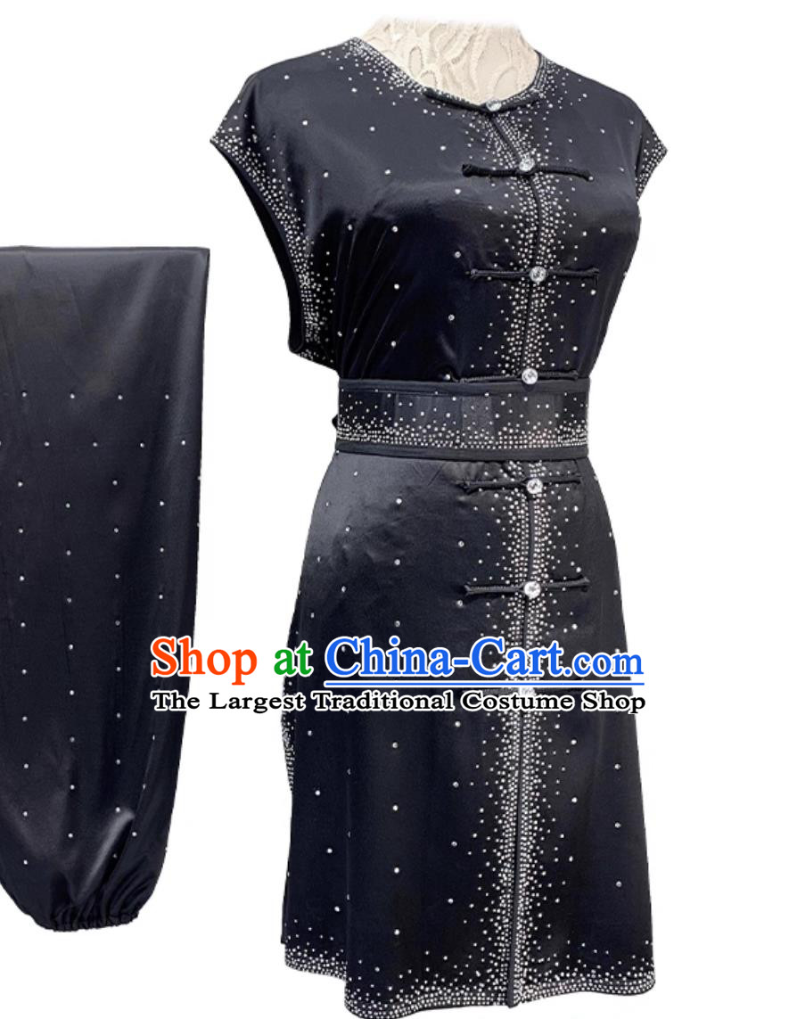 Starry Diamond Premium Southern Fist Nanquan Wushu Competition Performance Outfit Martial Arts Broadsword Costume