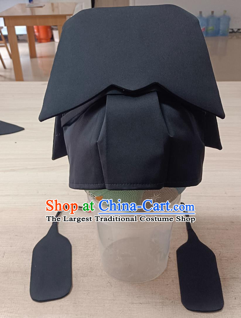 Ancient General Headwear Ming Dynasty Hanfu Accessory Traditional Chinese Zheng Chengong Hat