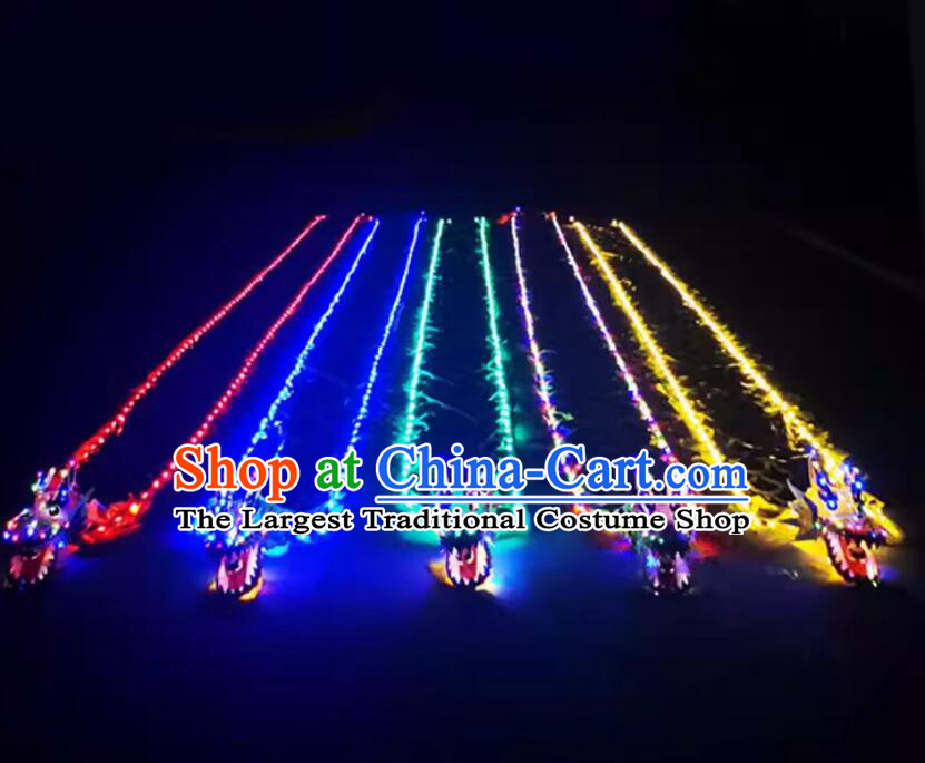Chinese LED Lights Fitness Dragon Dance Prop Ribbon Kite Dragon