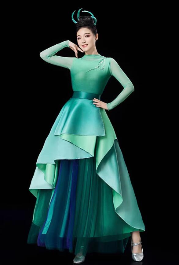 Spring Festival Gala You Lan Dance Costume Women Group Dance Performance Attire