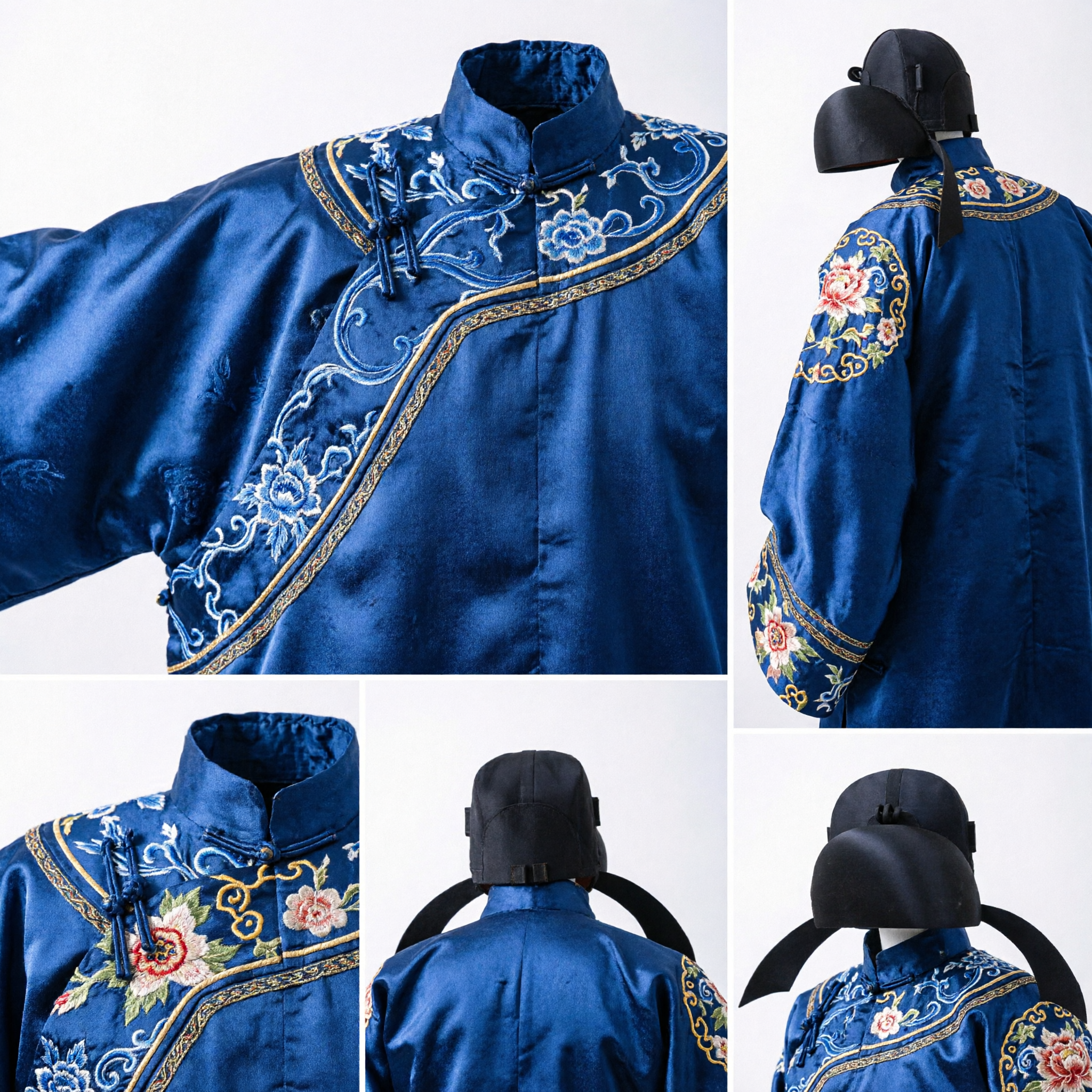 Traditional Chinese Ancient Official Black Hat Scholar Cap for Hanfu Costume Cosplay - Asian Costume