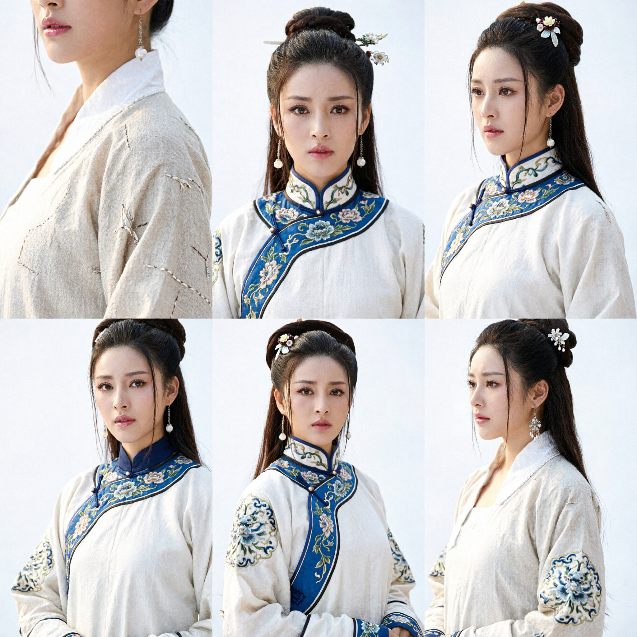 Traditional Chinese Ancient Wig Hairpiece for Women Hanfu Cosplay Historical Drama Costume Accessory - Asian Costume