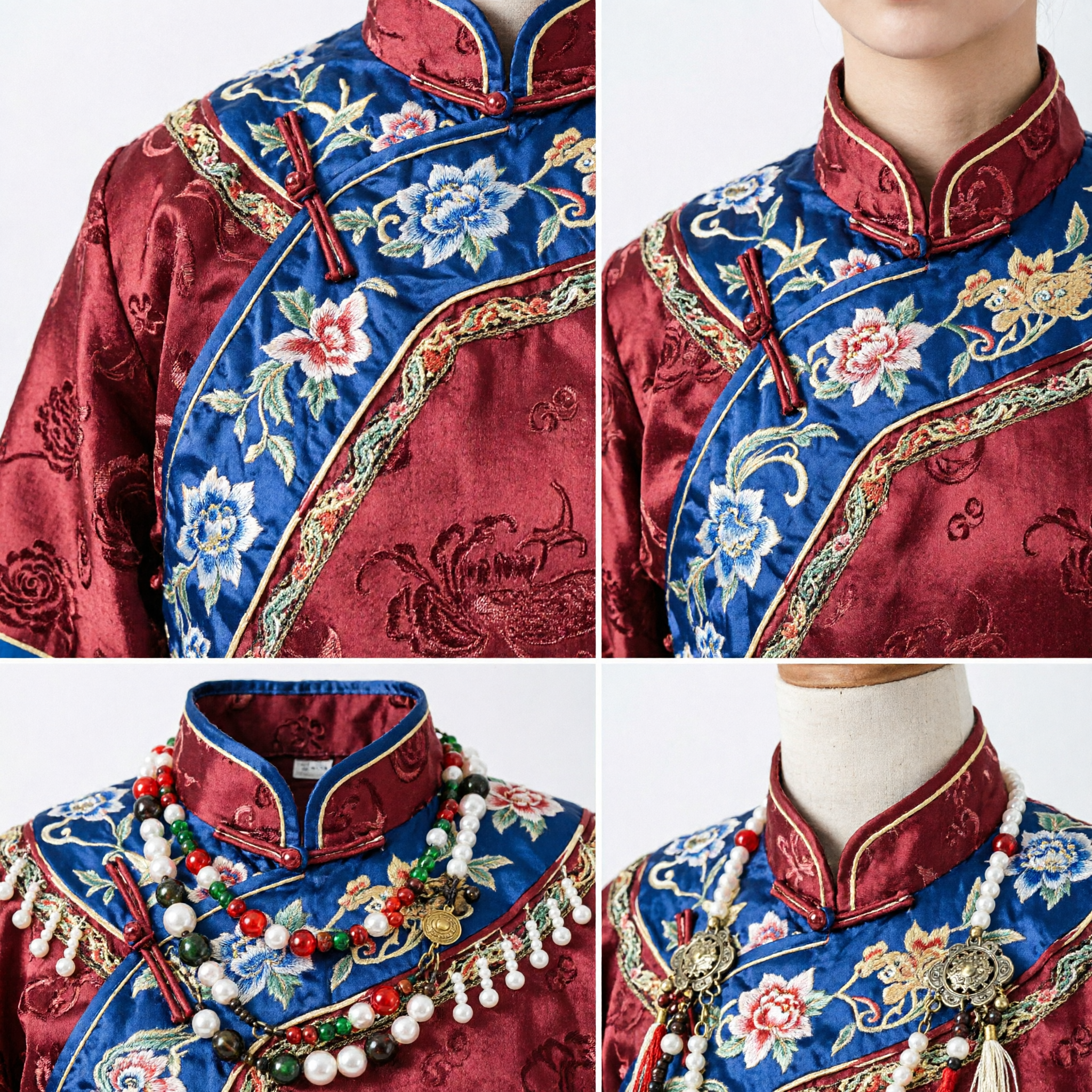 Traditional Chinese Hanfu Hair Accessory Black Braided Loop Hair Rings for Ancient Costume Cosplay and Period Drama - Asian Costume