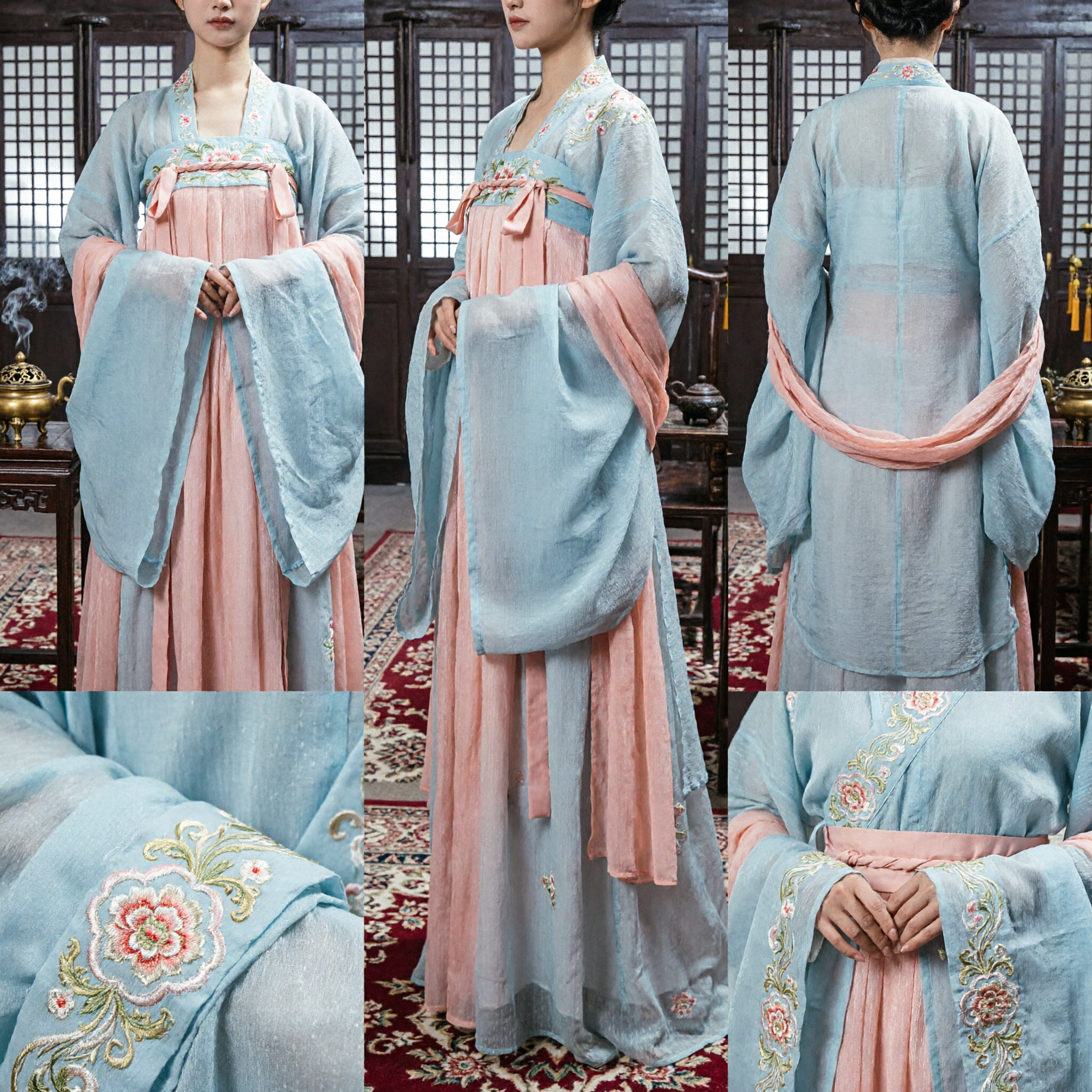 Ancient Chinese Tang Dynasty Hanfu Princess Costume Traditional Palace Lady Dress for Women - Asian Costume