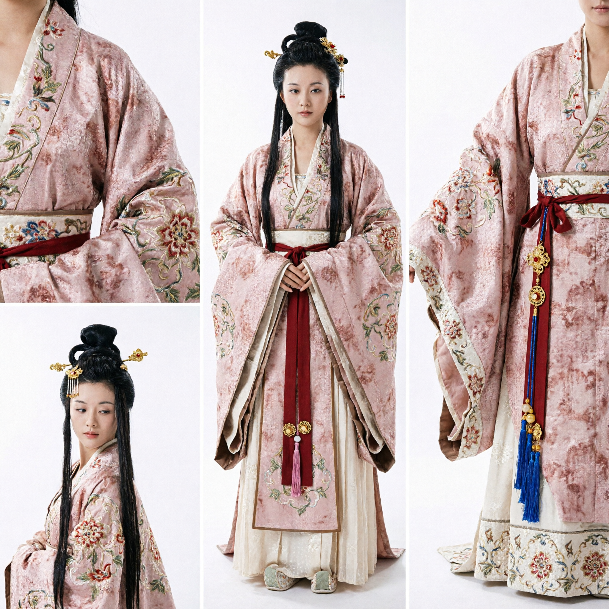 Ancient Chinese Traditional Hanfu Dance Costume for Women Historical Drama Palace Lady Performance Robe - Asian Costume