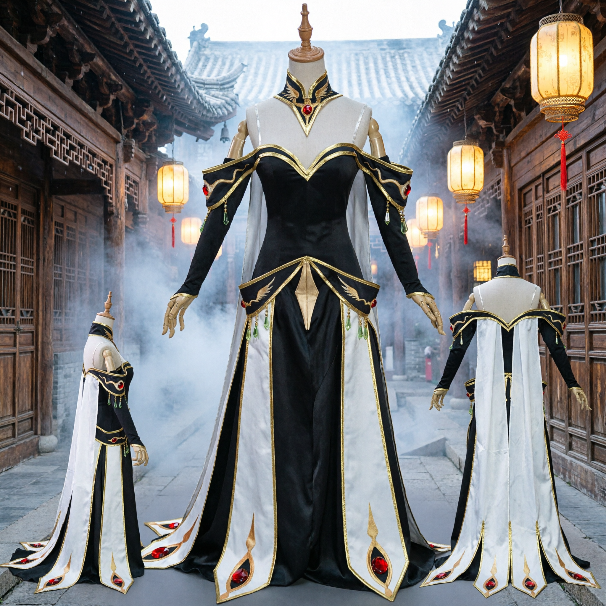 Fate Grand Order Morgan Le Fay Cosplay Costume Black Queen Dress for Halloween Party Women - Asian Costume