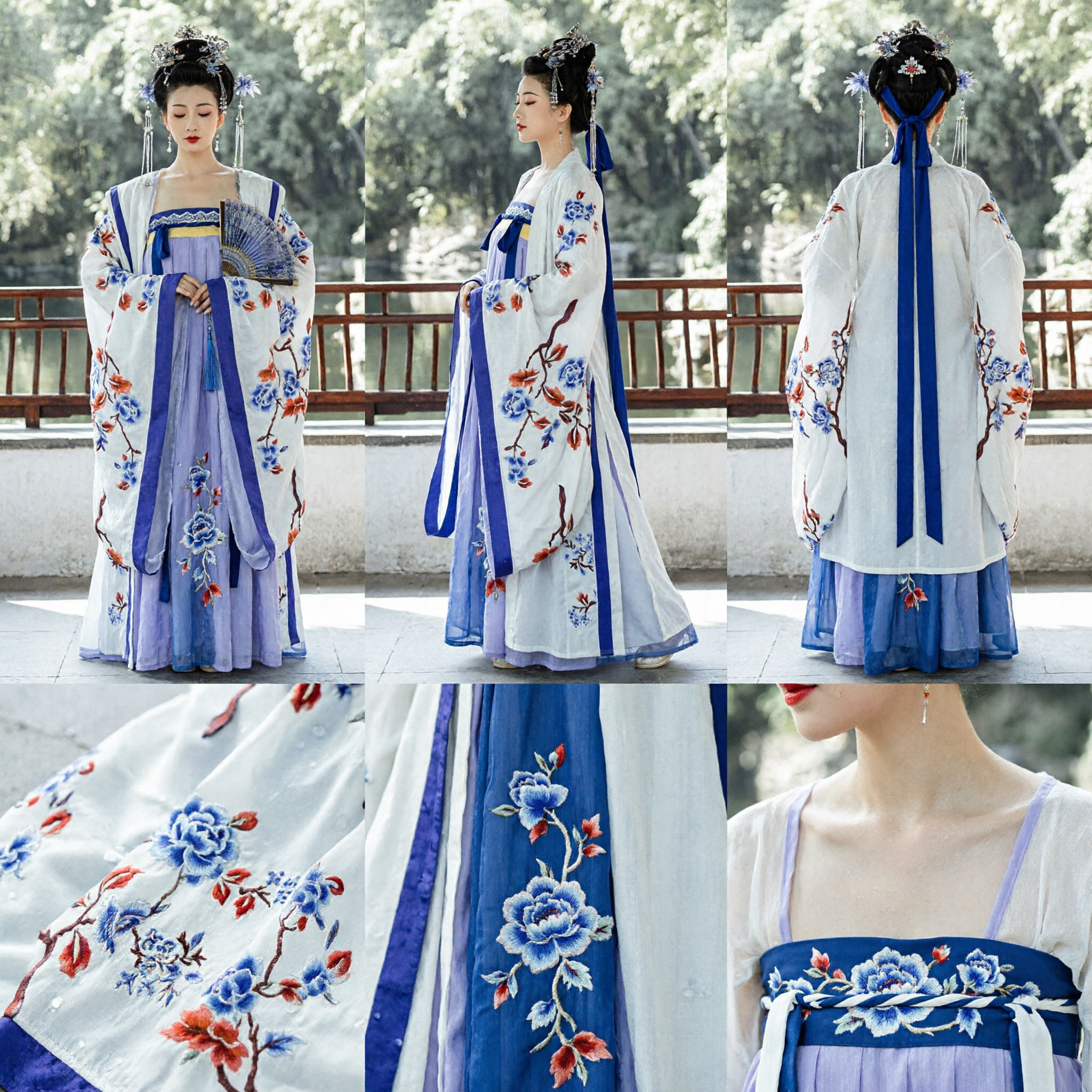 Traditional Chinese Hanfu Ancient Princess Costume Tang Dynasty Fairy Dress for Women Performance Photography - Asian Costume