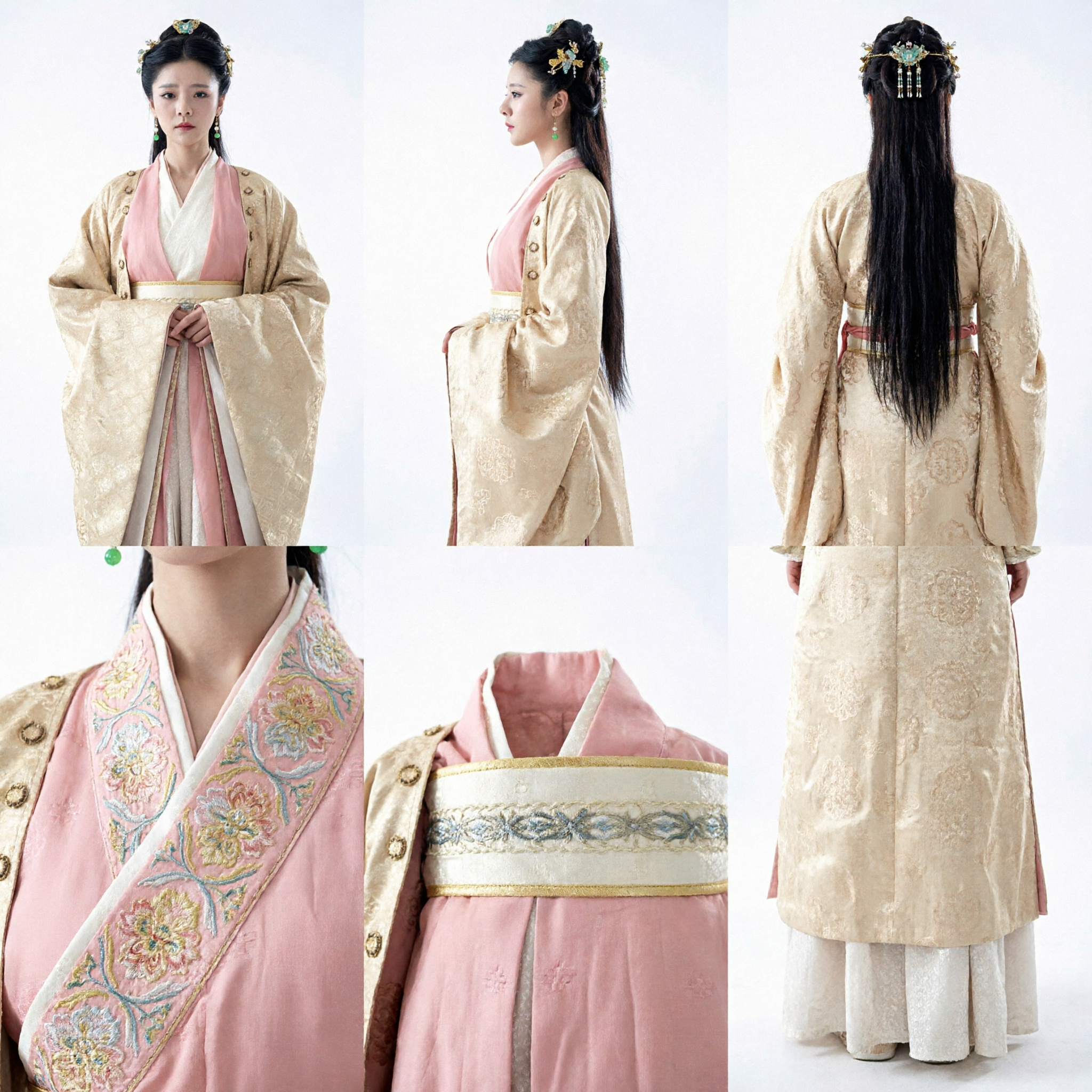 Ancient Chinese Princess Costume Traditional Hanfu Dress for Women Historical Drama Cosplay Elegant Noblewoman Set - Asian Costume