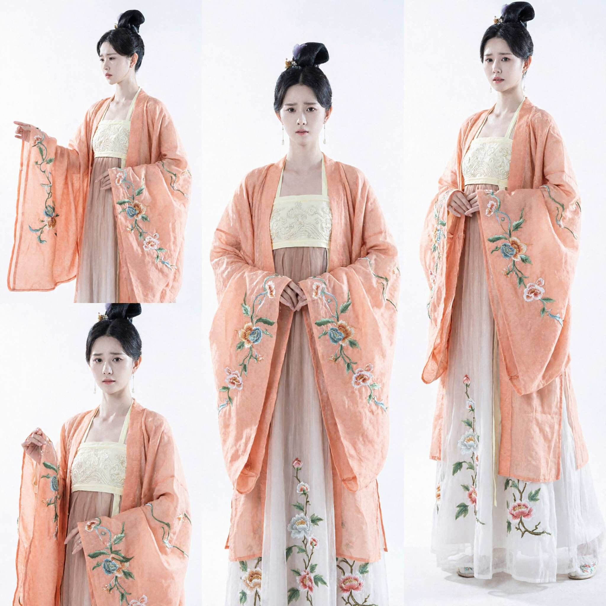 Traditional Chinese Tang Dynasty Hanfu Costume for Women Ancient Princess Fairy Dress for Cosplay and Photography - Asian Costume