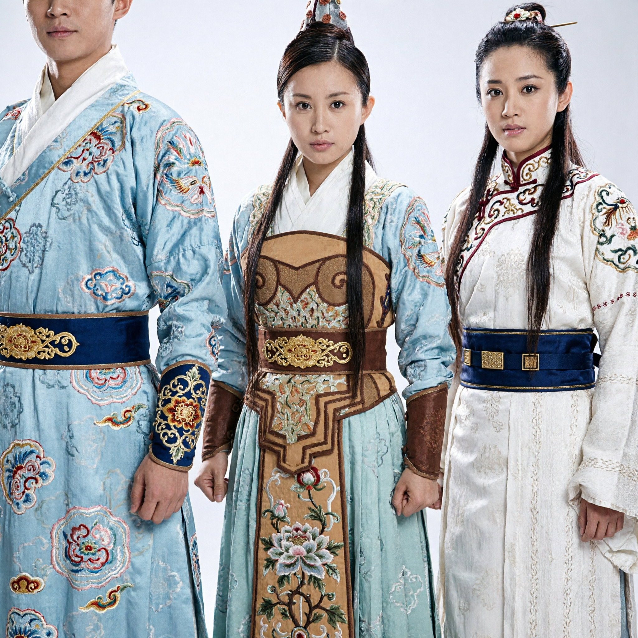 Tradycyjne starożytne chińskie stroje wojowników Wuxia, kompletny zestaw dla mężczyzn i kobiet, cosplay z dramatu historycznego, Hanfu - Asian Costume