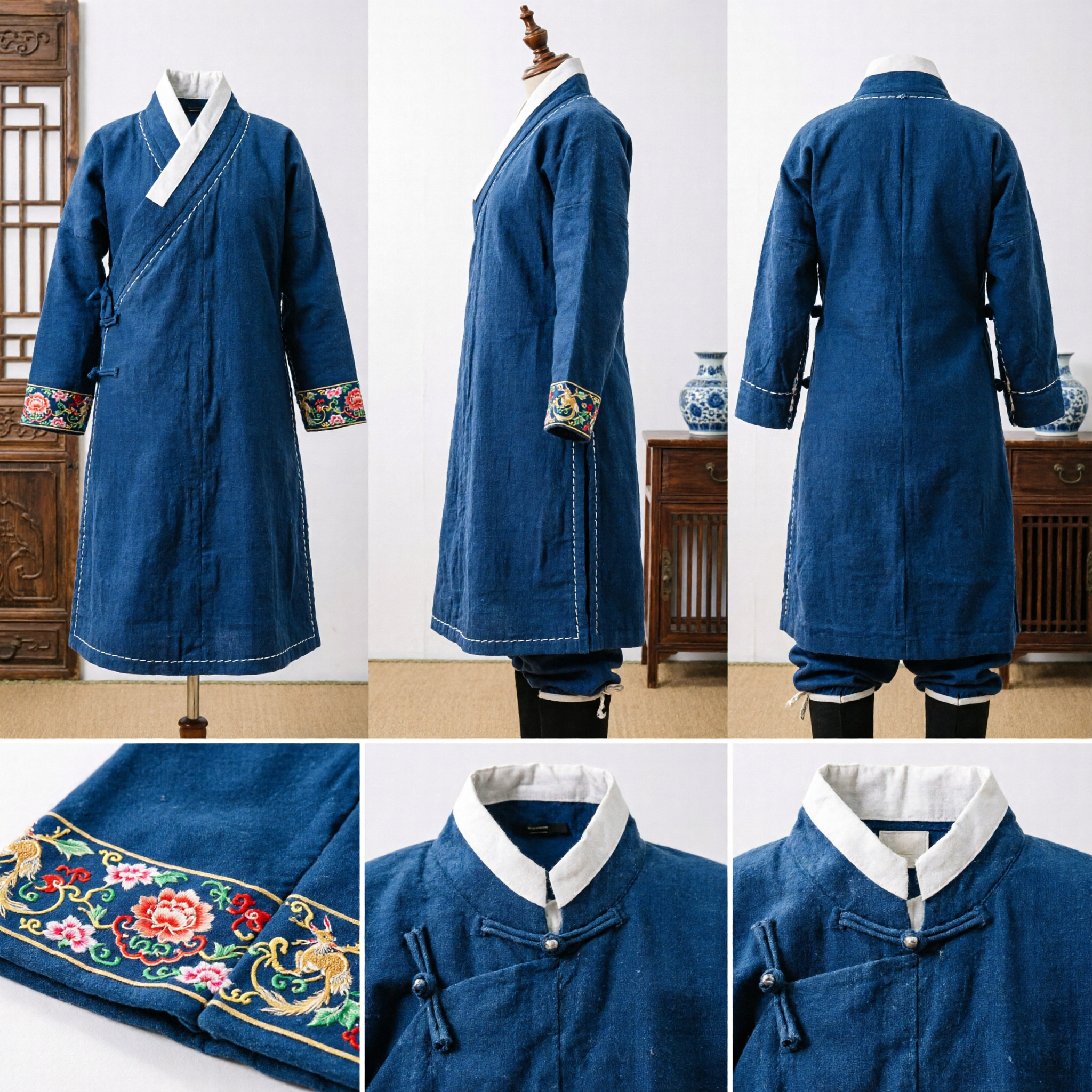 Traditional Chinese Peking Opera Boots Gold and Black Tall Cosplay Shoes for Stage Performance Martial Arts Costumes - Asian Costume