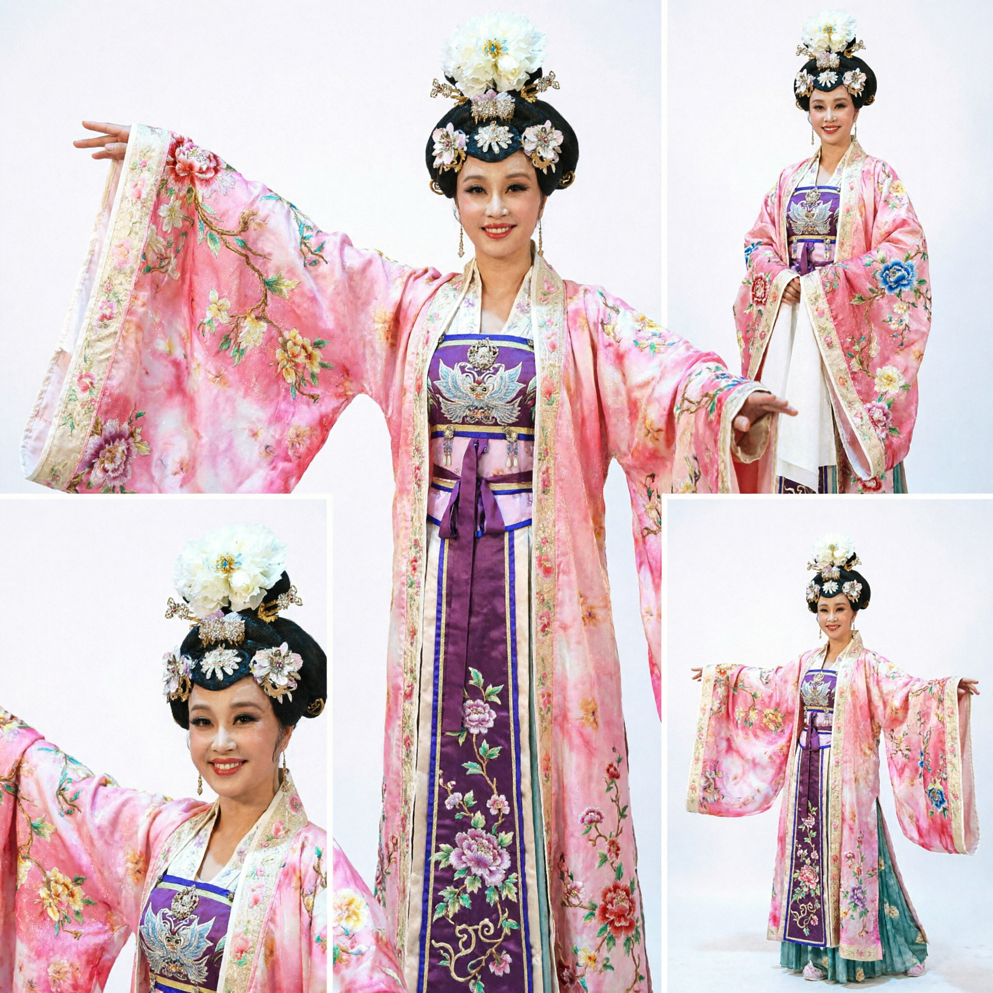 Oud Chinese Tang Dynastie Paleis Dame Kostuum - Traditionele Hanfu Dans Optreden Jurk voor Vrouwen - Asian Costume
