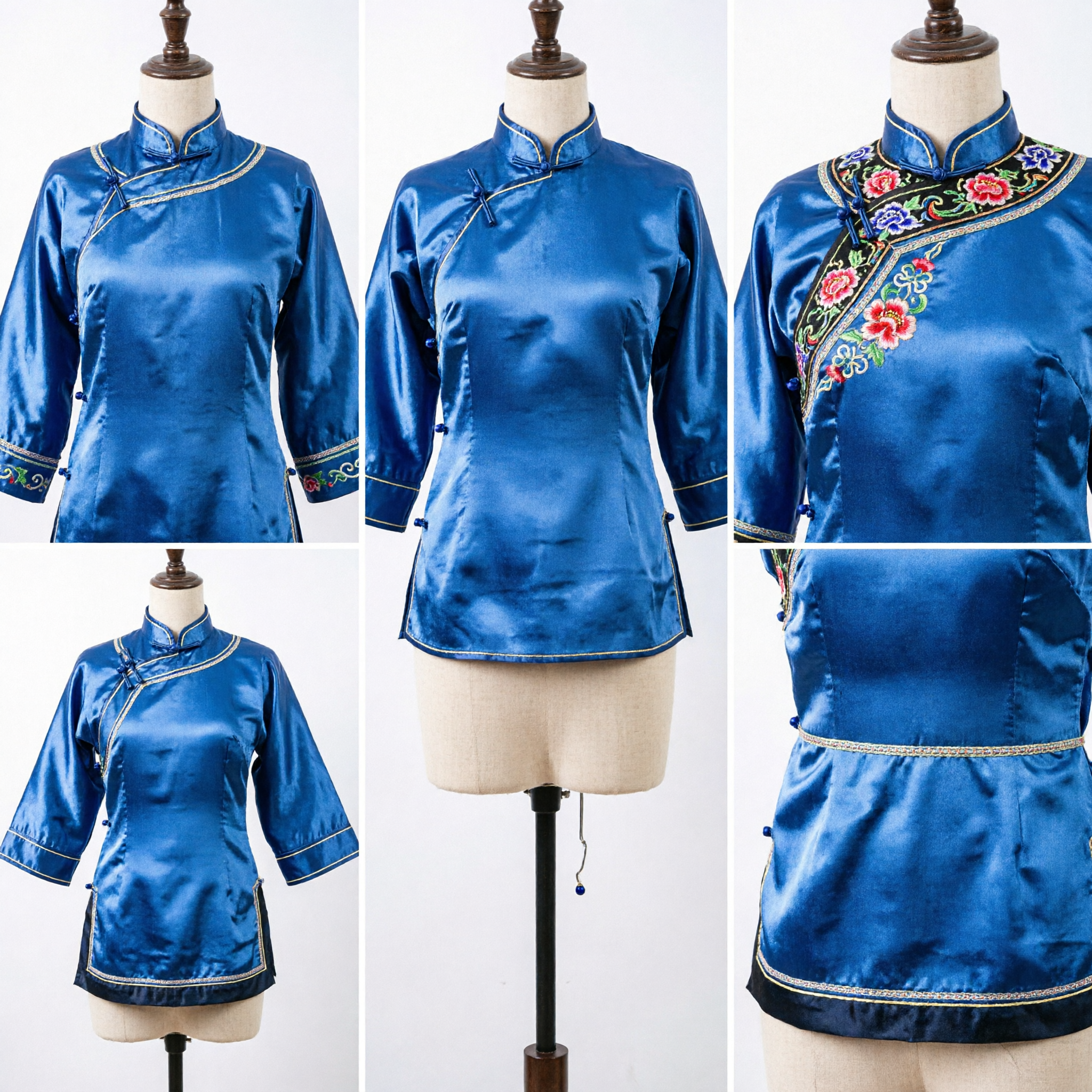 Peruca Loiro Longo Liso Antigo Chinês Tradicional Hanfu Cosplay Acessório de Cabelo para Fantasia de Drama Xianxia - Asian Costume