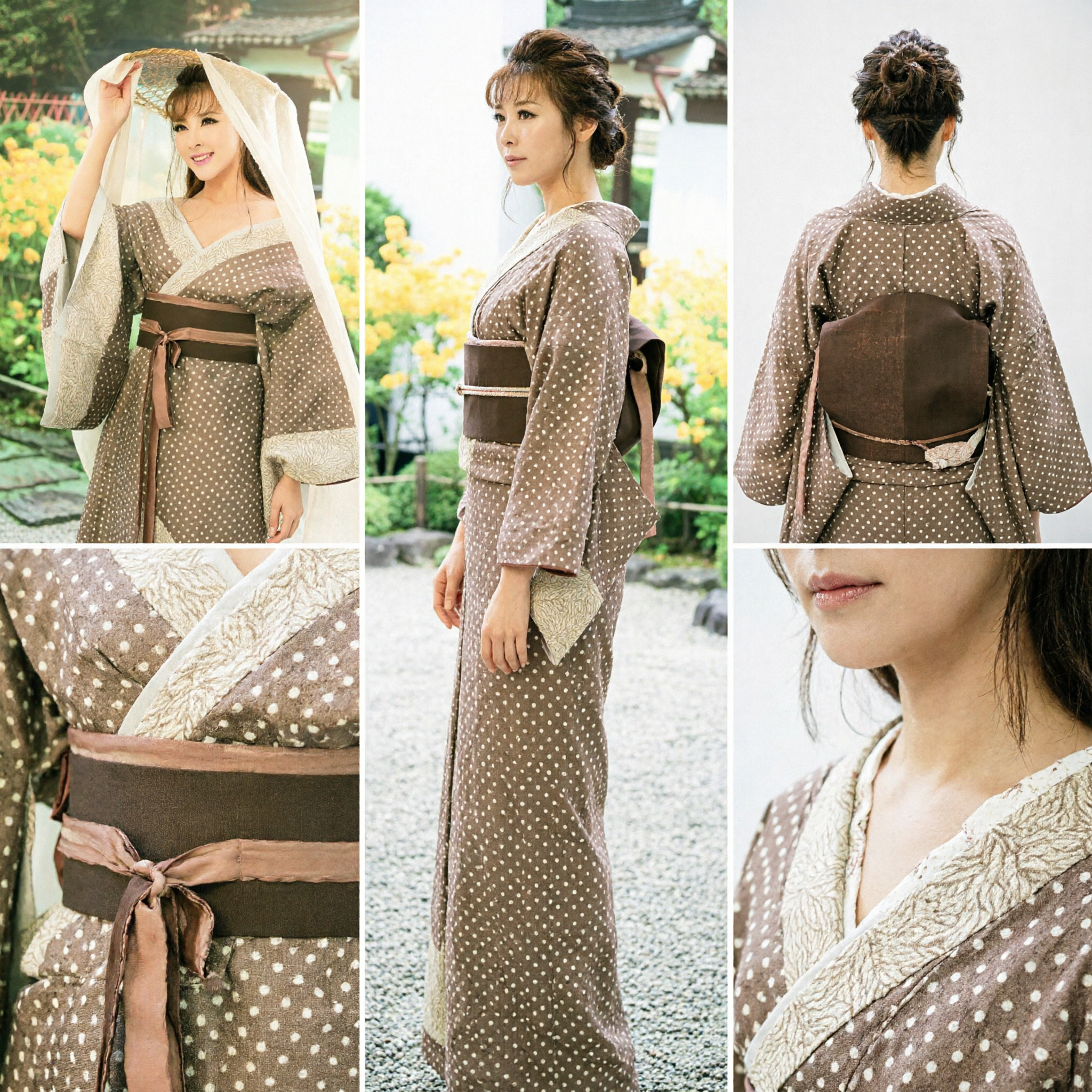 Elegancki starożytny chiński strój Hanfu dla kobiet z welonem na kapeluszu, tradycyjna suknia z dynastii Tang - Asian Costume