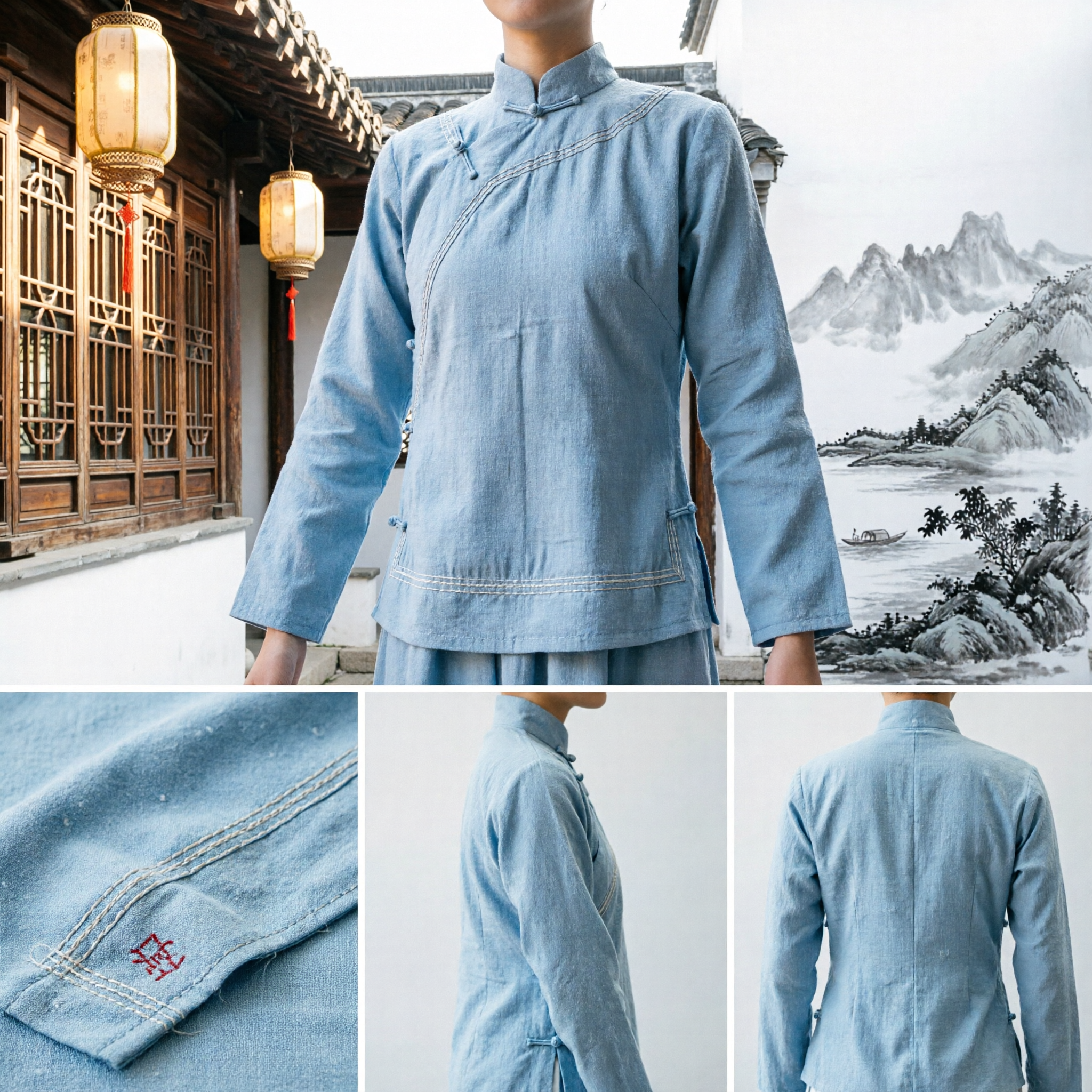 Prop de Barba Branca para Ópera Tradicional Chinesa (Ópera de Pequim), para Traje de Personagem Idoso e Performance Teatral - Asian Costume