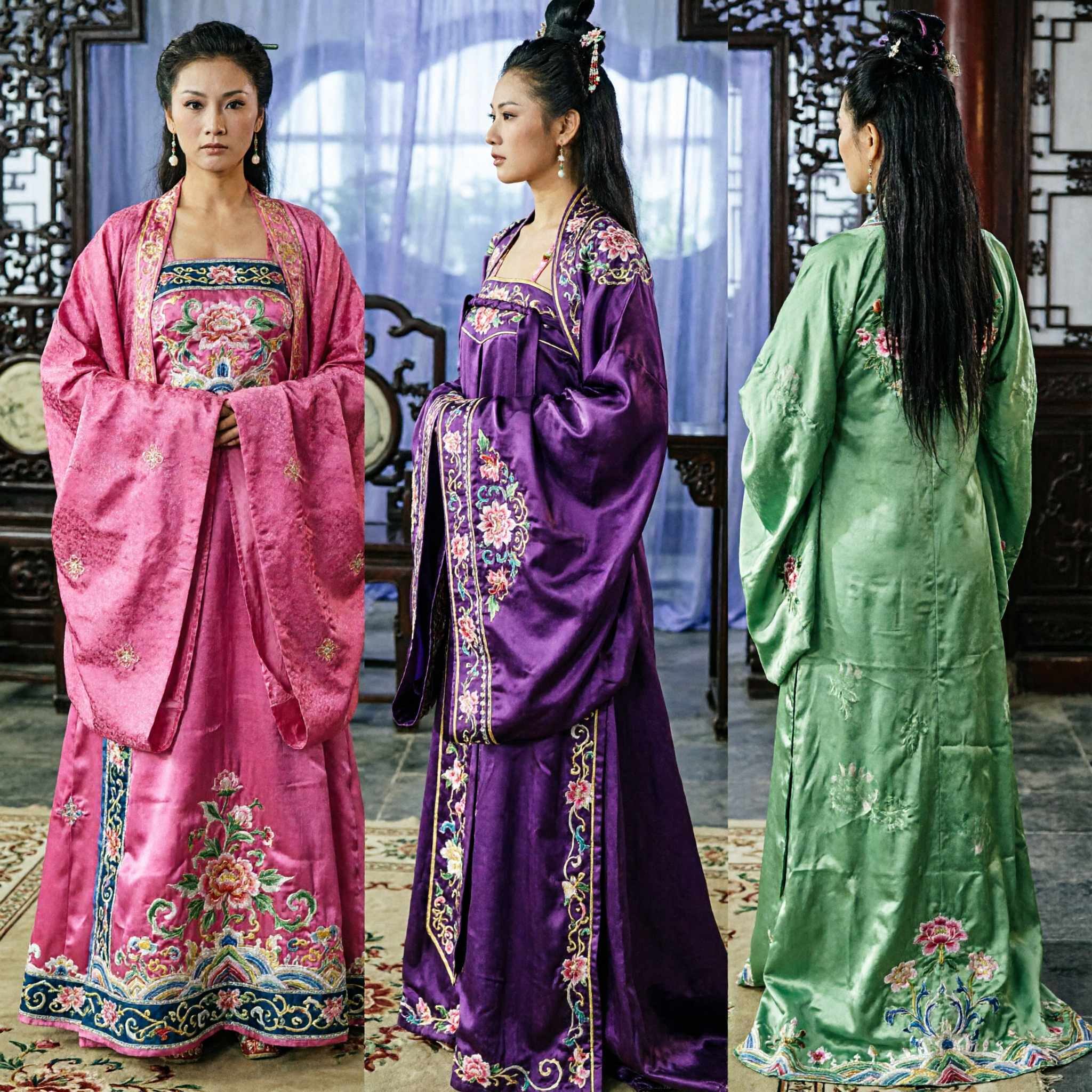 Costume Hanfu della Dama di Palazzo della Dinastia Tang Cinese Antica Abito Tradizionale da Imperatrice/Concubina per Donne per Cosplay e Performance - Asian Costume