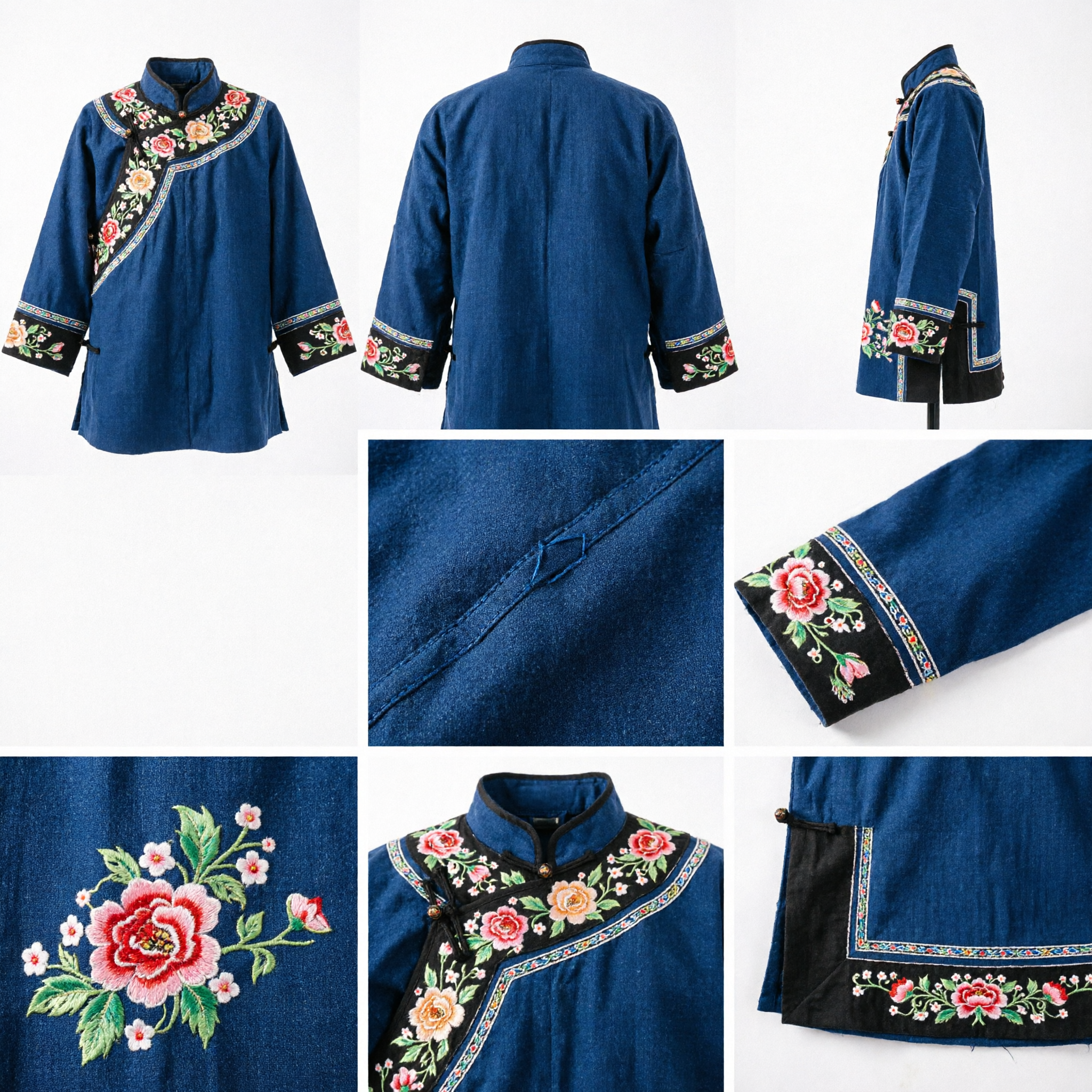 Estensione per Treccia di Capelli Nera e Chignon Tradizionale Cinese per Cosplay Hanfu e Costumi per Drammi Storici - Asian Costume