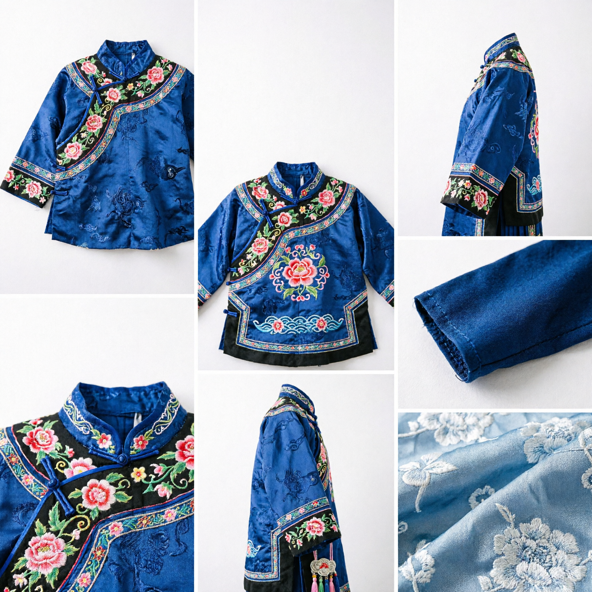 Sachê de Cabaça Bordado à Mão Tradicional Chinês Xiangbao Ornamento para Carro Bolsa de Seda com Borla Amuleto Presente - Asian Costume