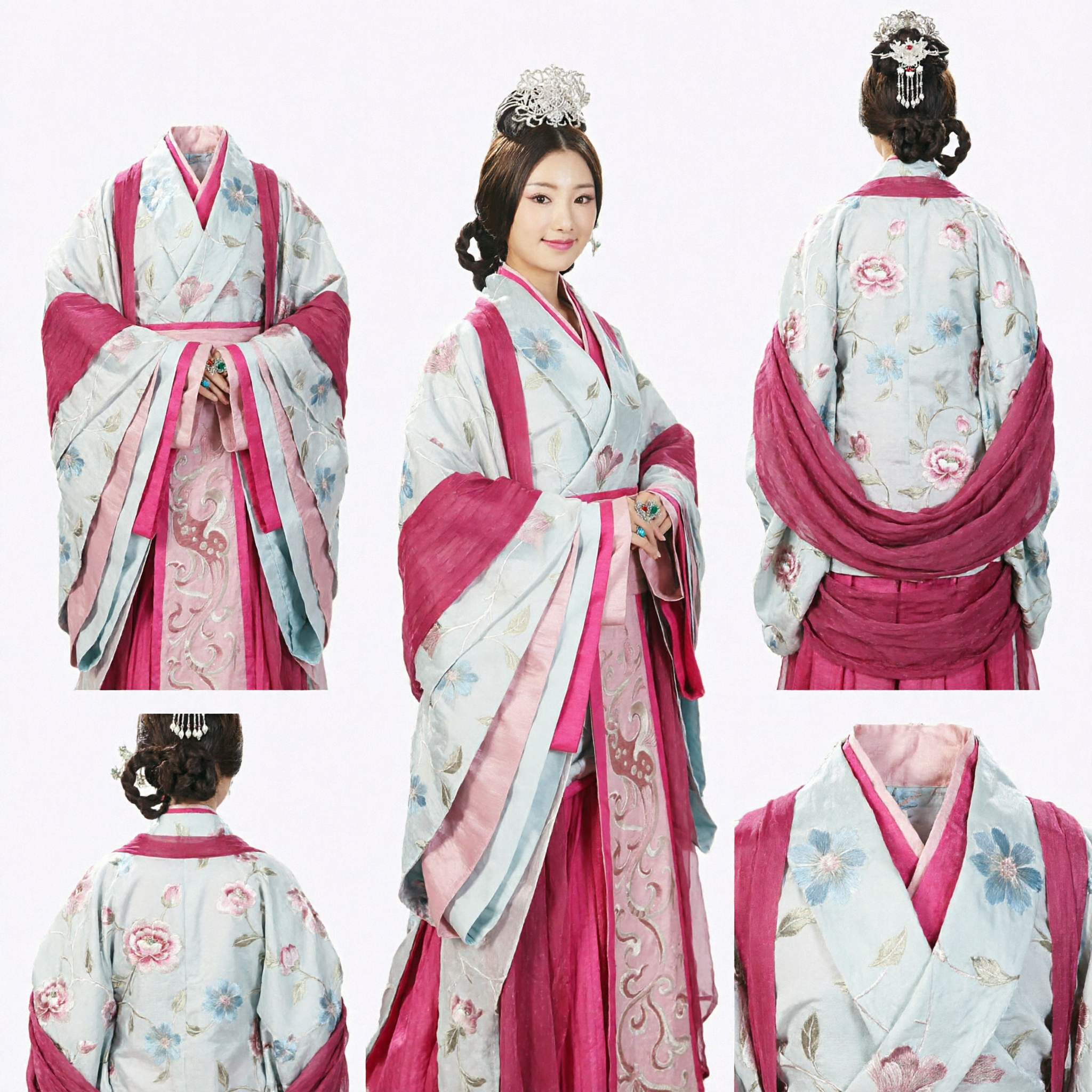우아한 고대 중국 한푸 공주 의상 전통 역사 드레스 여성 코스프레 공연 - Asian Costume