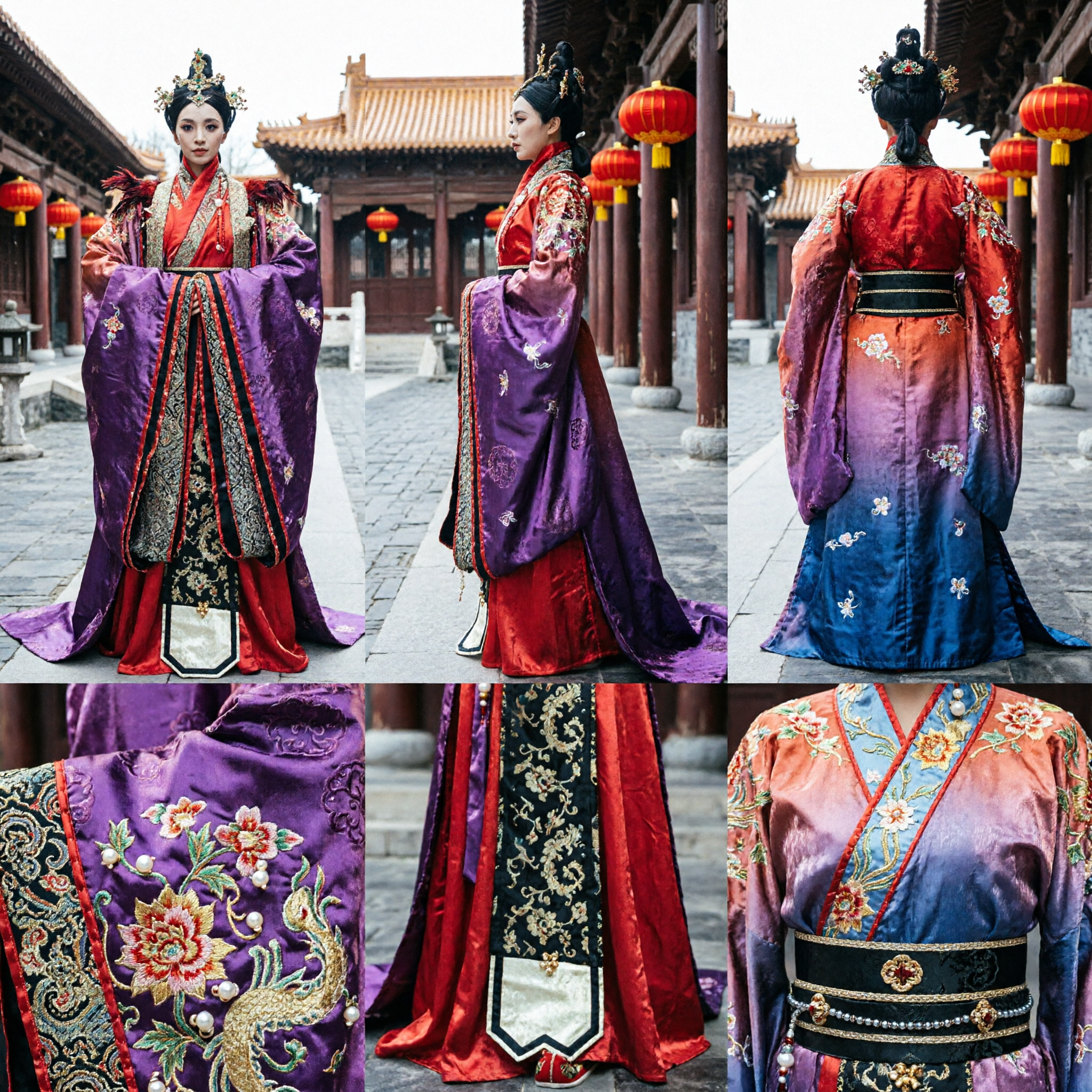 Traditionelles Chinesisches Kaiserin-Hanfu-Kostüm Tang-Dynastie Prinzessinnenkleid für Frauen Cosplay Fotografie - Asian Costume