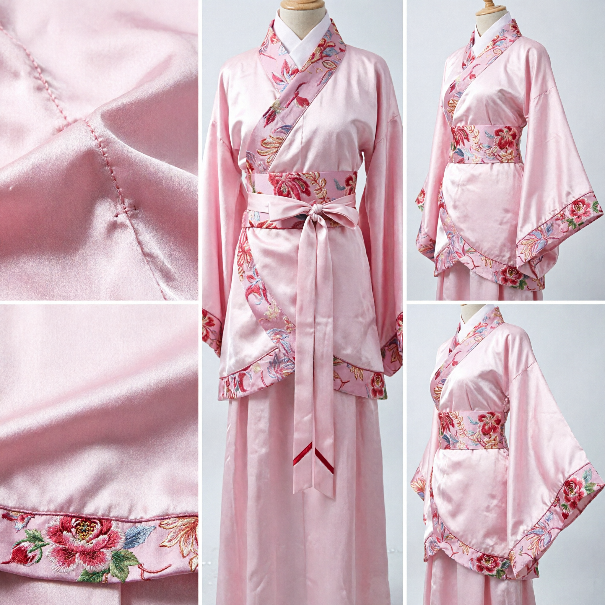 Traditioneel Chinees roze Hanfu-jurk oud kostuum voor vrouwen historische fee prinsessen kleding - Asian Costume