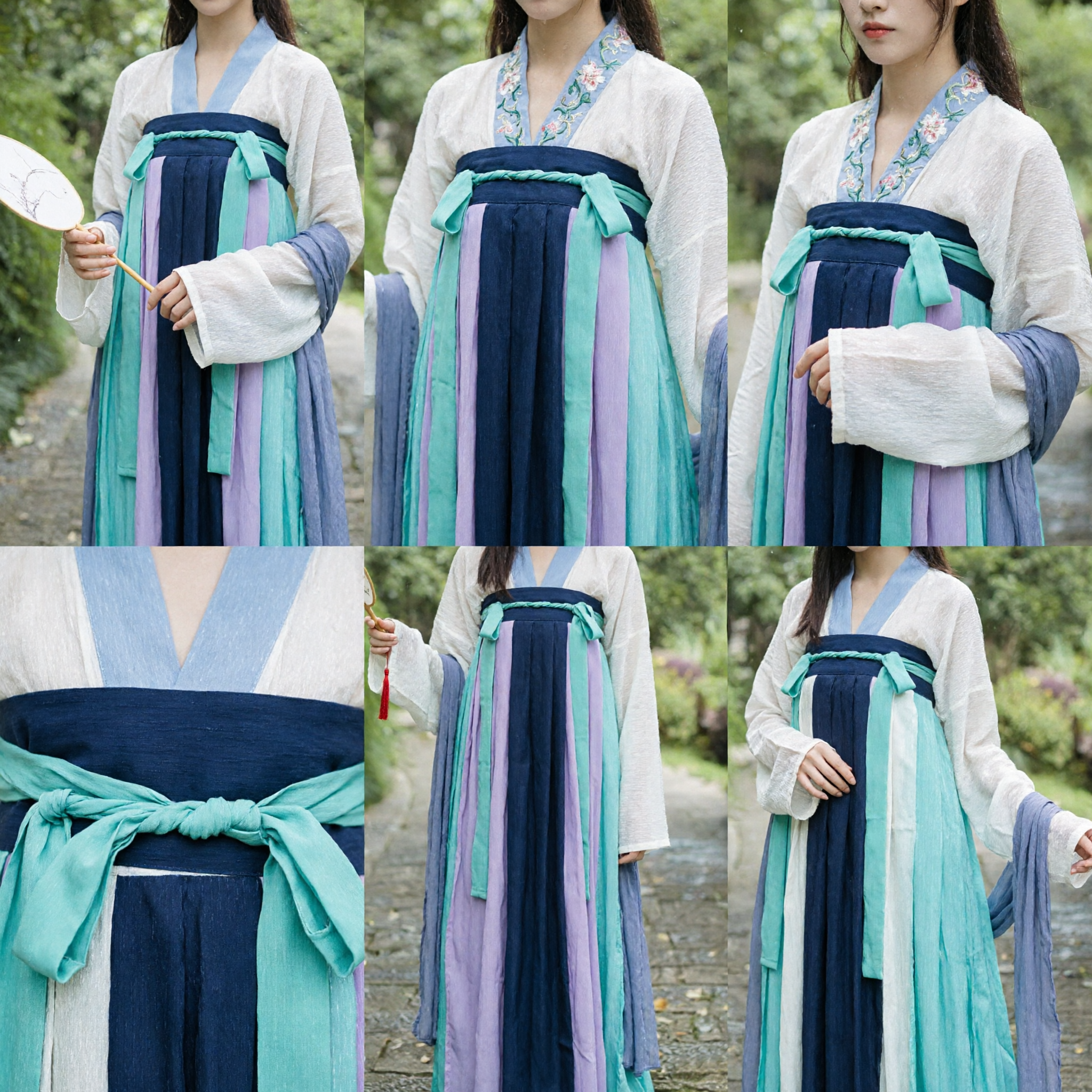 Traditioneel Chinees Hanfu Oude Tang-dynastie Feeënjurk Elegante Lange Rok Kostuum voor Vrouwen Cosplay - Asian Costume
