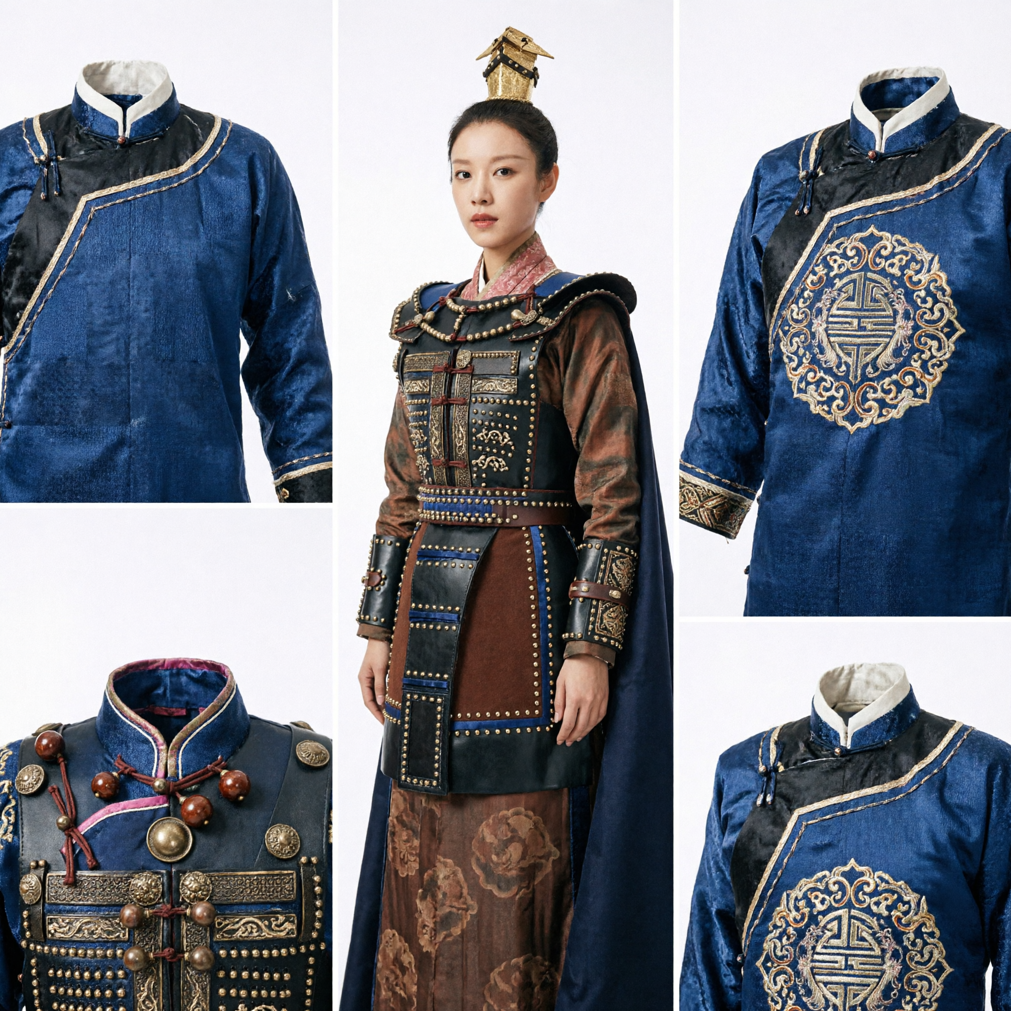Tradycyjny chiński starożytny strój księżniczki pałacowej, zestaw szat Hanfu dla kobiet do cosplayu i występów scenicznych - Asian Costume