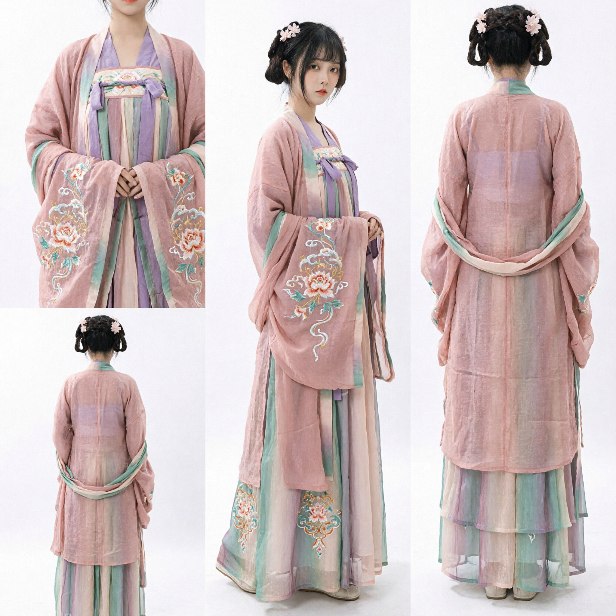 Traje Tradicional Chinês Hanfu, Estilo da Dinastia Tang, Vestido de Princesa Antiga para Mulheres, Cosplay de Fada - Asian Costume