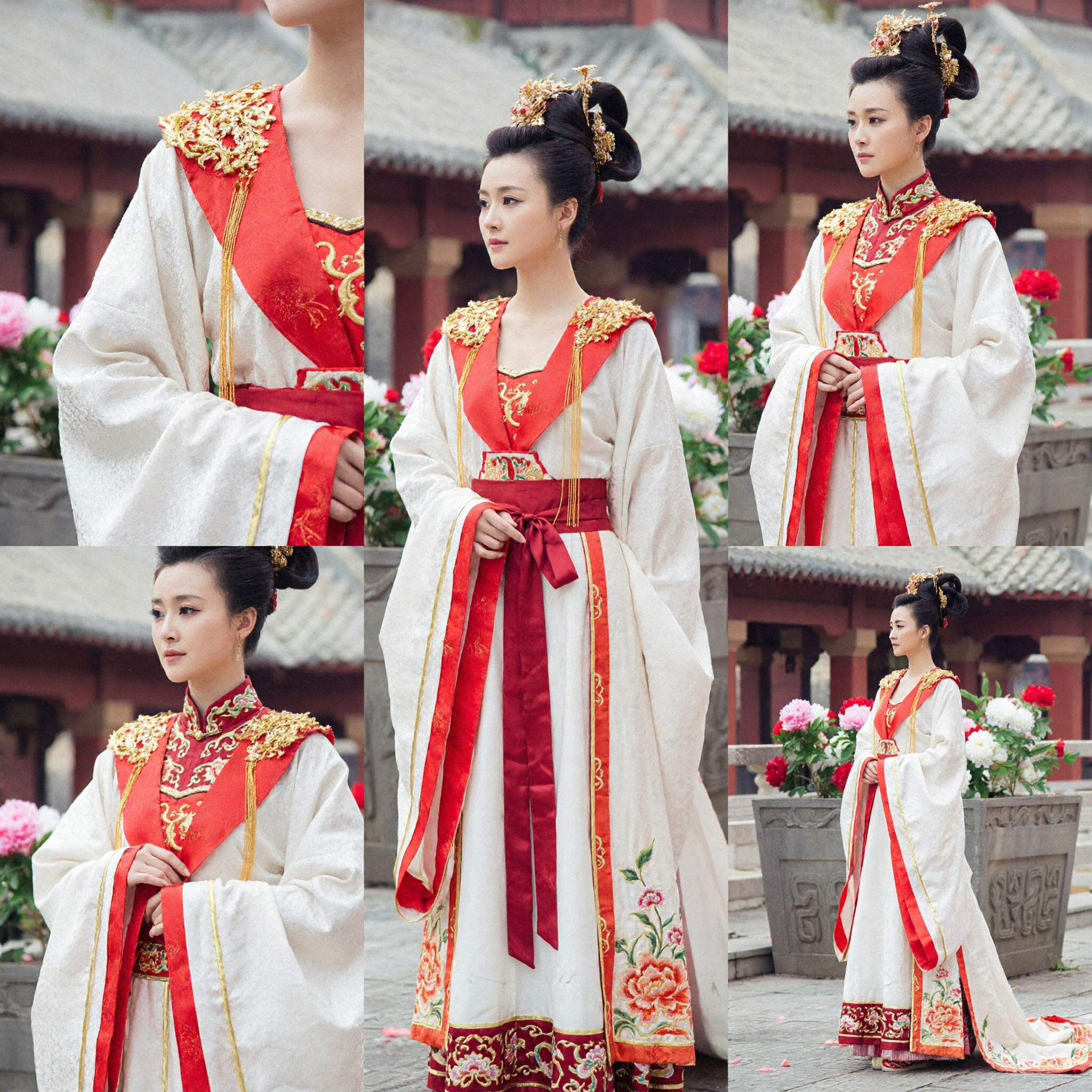 Costume Antico Cinese da Principessa del Palazzo Dinastia Tang Hanfu Abito Tradizionale da Concubina Imperiale per Donne Cosplay - Asian Costume