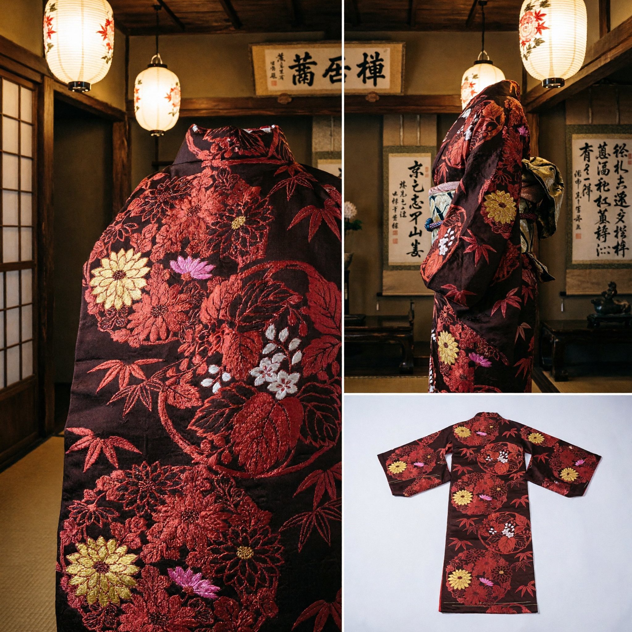 Традиционный китайский парчовый пояс с золотой вышивкой цветочным узором для женского костюма ханьфу и косплея - Asian Costume