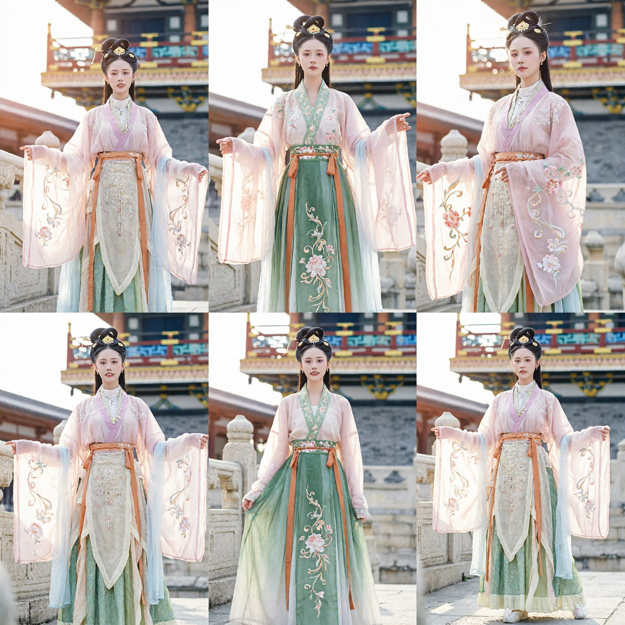 Vestito Hanfu Tradizionale Cinese Costume da Principessa Dinastia Tang Antico Abbigliamento da Fata per Donne - Asian Costume