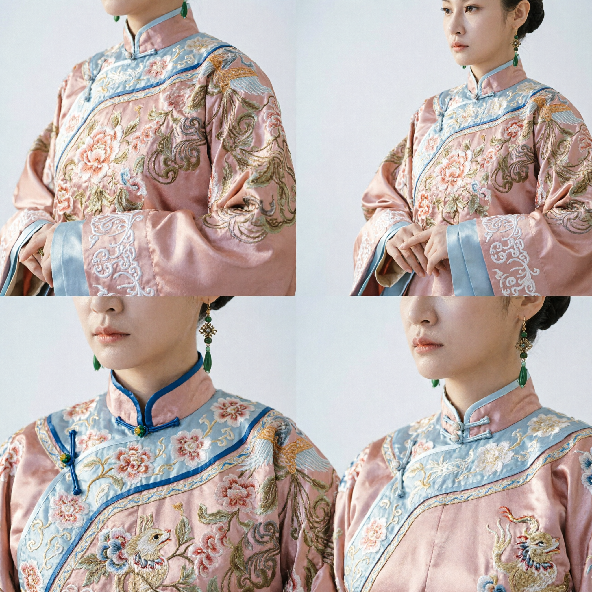 Costume da Principessa di Palazzo della Dinastia Ming Cinese Tradizionale, Antico Abito Hanfu Ricamato per Donne, Cosplay Storico - Asian Costume