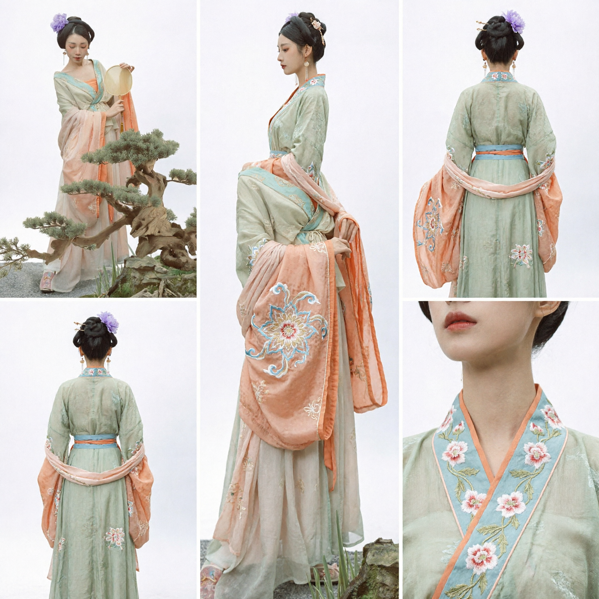 Traditioneel Chinees Tang-dynastie Hanfu-kostuum Elegante Antieke Feeënjurk voor Vrouwen Optreden en Fotoshoot - Asian Costume