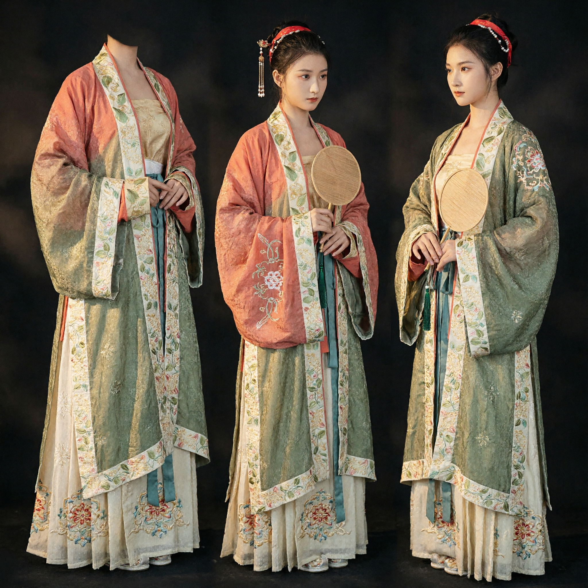 Traje Hanfu Chinês Tradicional Elegante, Vestido de Dama do Palácio Antigo, Fantasia para Cosplay Histórico para Mulheres - Asian Costume