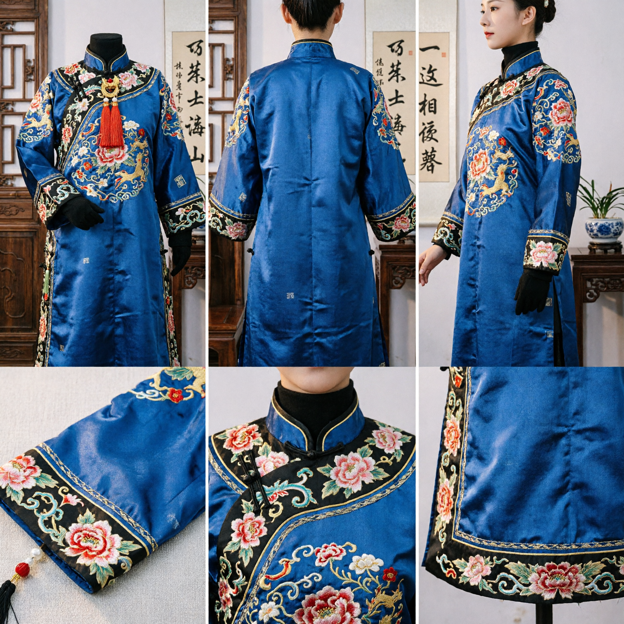 Fermaglio per capelli a forma di drago dorato tradizionale cinese, forcella per capelli in stile antico Hanfu, accessorio per capelli da sposa per donne - Asian Costume